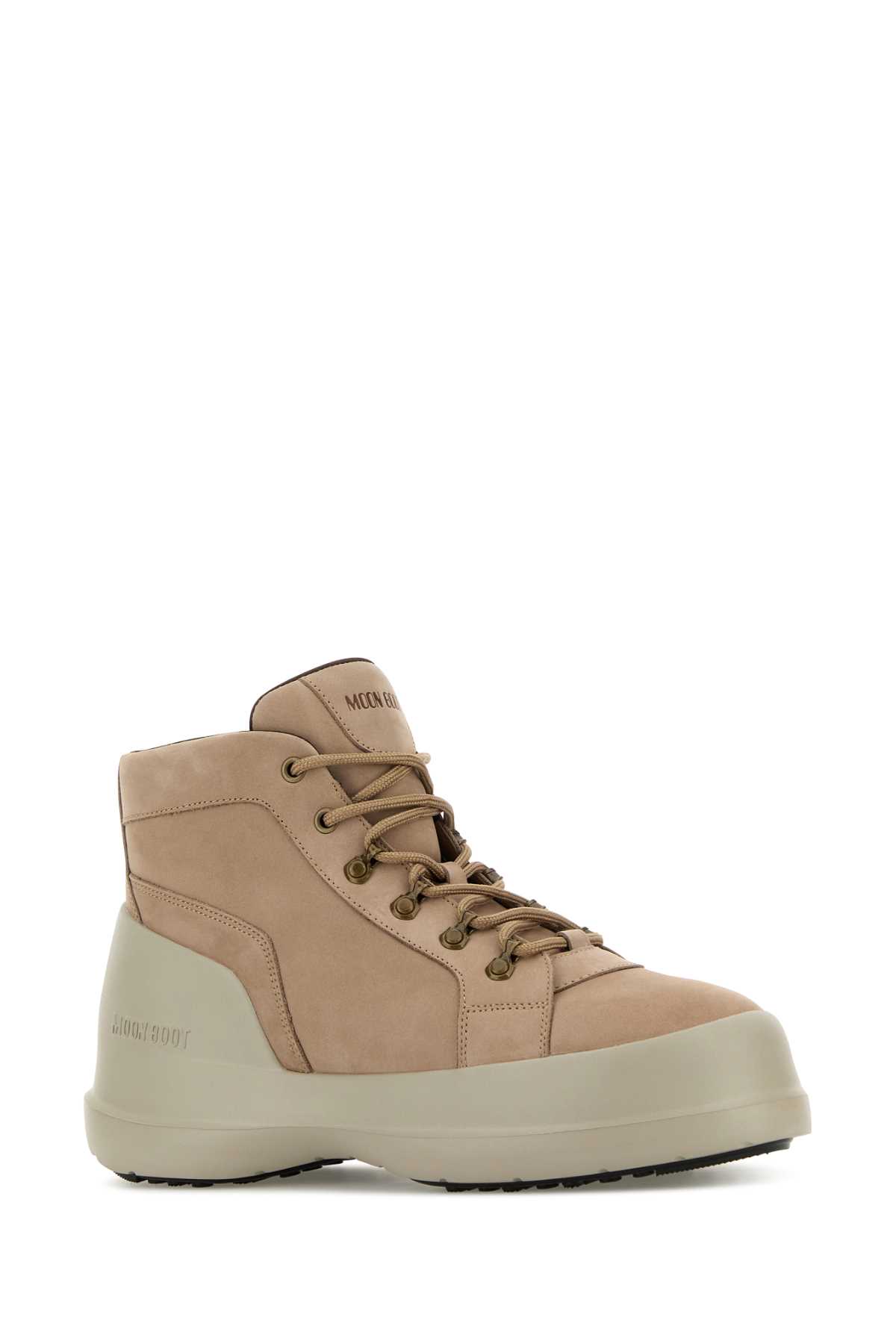 Antiqued pink nabuk Luna Trek sneakers 2480070L003 (MOON BOOT / スニーカー ) | MOON BOOT (ムーンブーツ)(1)