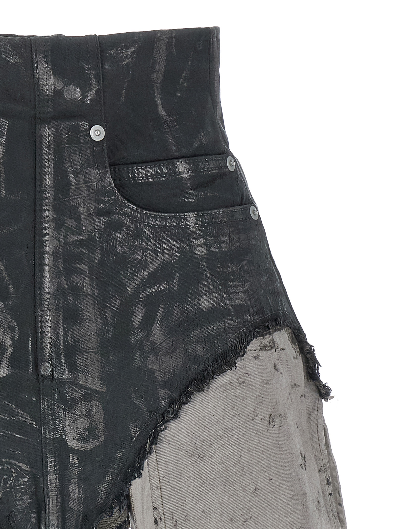 'Dirt Cutoffs' shorts DS02E7313SBZMC94 (Rick Owens DRKSHDW / ショートパンツ ) | Rick Owens DRKSHDW (リック オウエンス ダークシャドウ)(2)