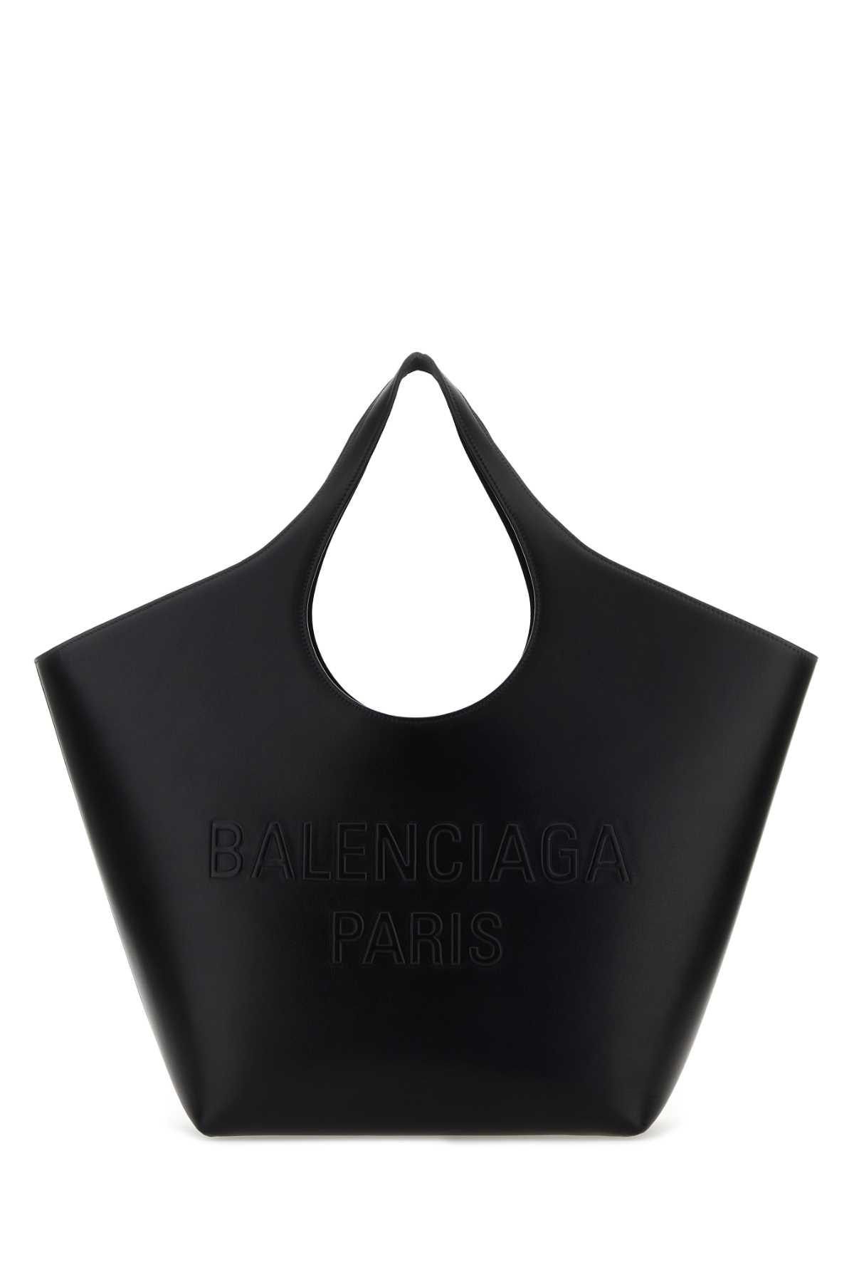 Black leather medium Mary-Kate shopping bag 7469742AAID1000 (Balenciaga / トートバッグ ) | Balenciaga (バレンシアガ)