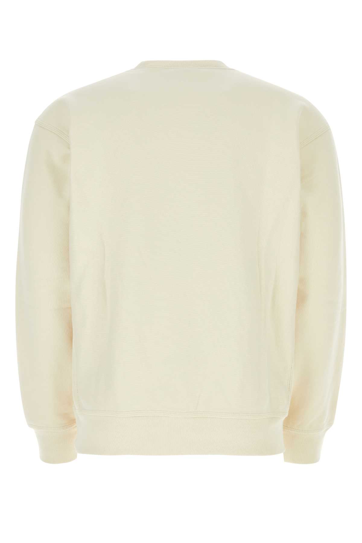 Ivory cotton blend American Script Swea I02547505XX (Carhartt WIP / スウェット・フーディー ) | Carhartt WIP (カーハート)(1)