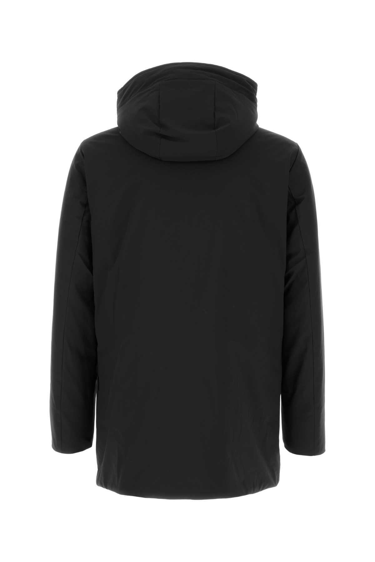 Black stretch nylon down jacket CFWOOU2022MRUT3339BLACK (WOOLRICH / ダウンジャケット・コート ) | WOOLRICH (ウールリッチ)(1)