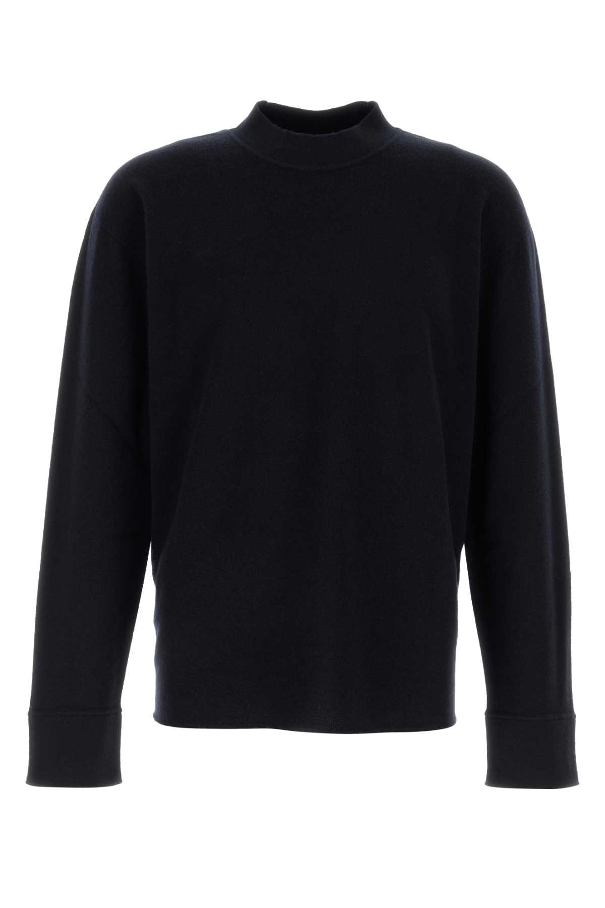 Midnight blue stretch cashmere blend Hermann sweater 1016Y556DRN (The Row / ニット・セーター・カーディガン ) | The Row (ザ・ロウ)