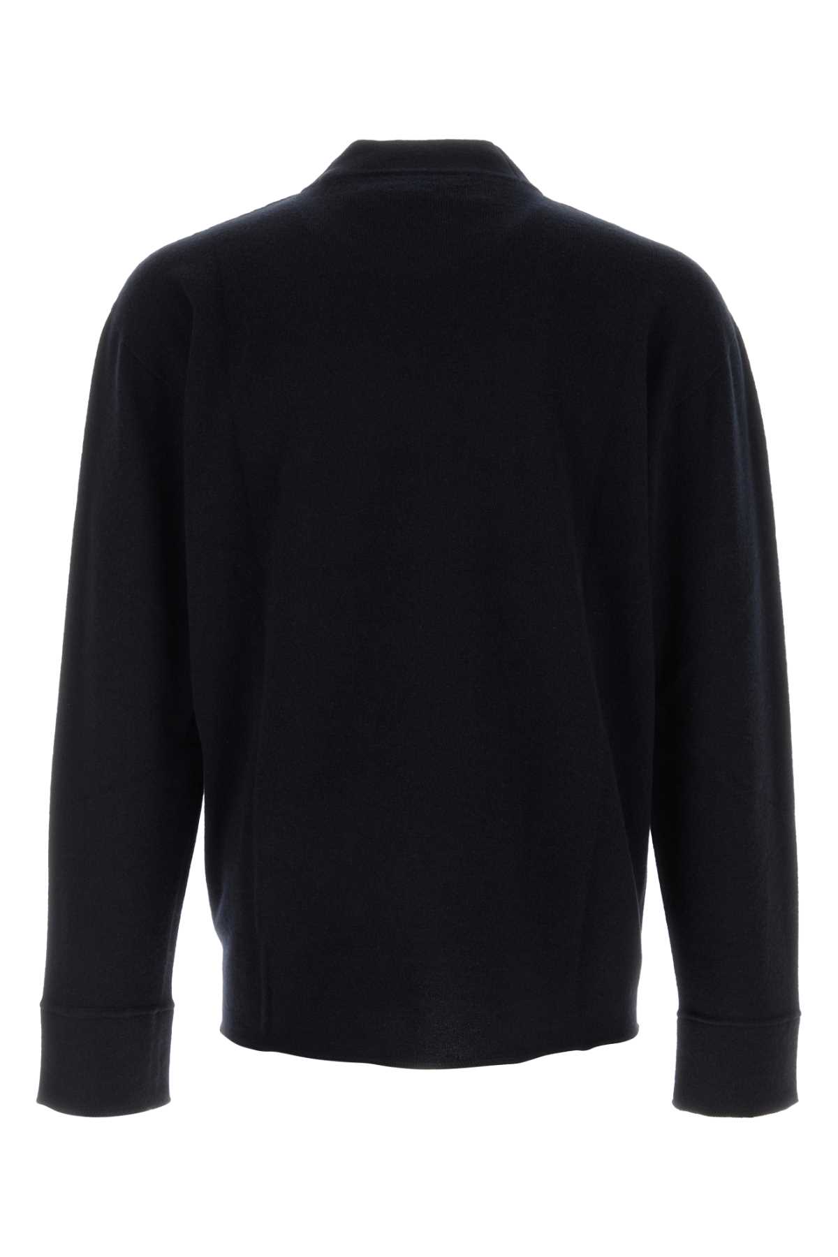 Midnight blue stretch cashmere blend Hermann sweater 1016Y556DRN (The Row / ニット・セーター・カーディガン ) | The Row (ザ・ロウ)(1)