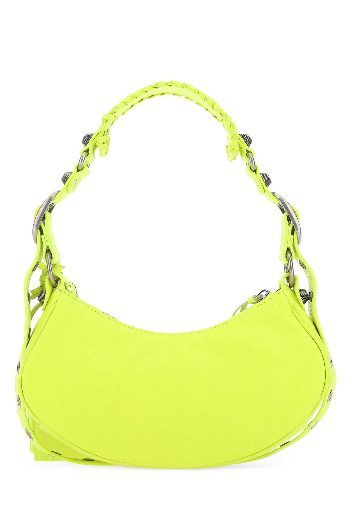Fluo yellow nappa leather Le Cagole XS shoulder bag 6713091VGUY7206 (Balenciaga / ハンドバッグ・ショルダーバッグ ) | Balenciaga (バレンシアガ)(2)