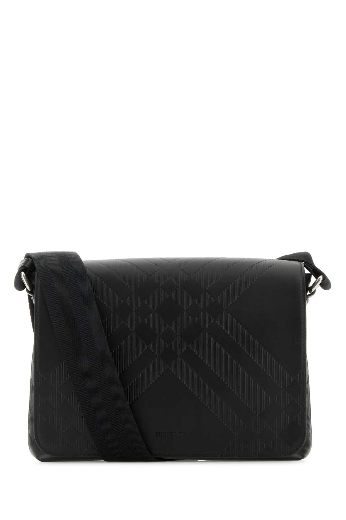 Black leather crossbody bag 8101922A1189 (Burberry / ハンドバッグ・ショルダーバッグ ) | Burberry (バーバリー)