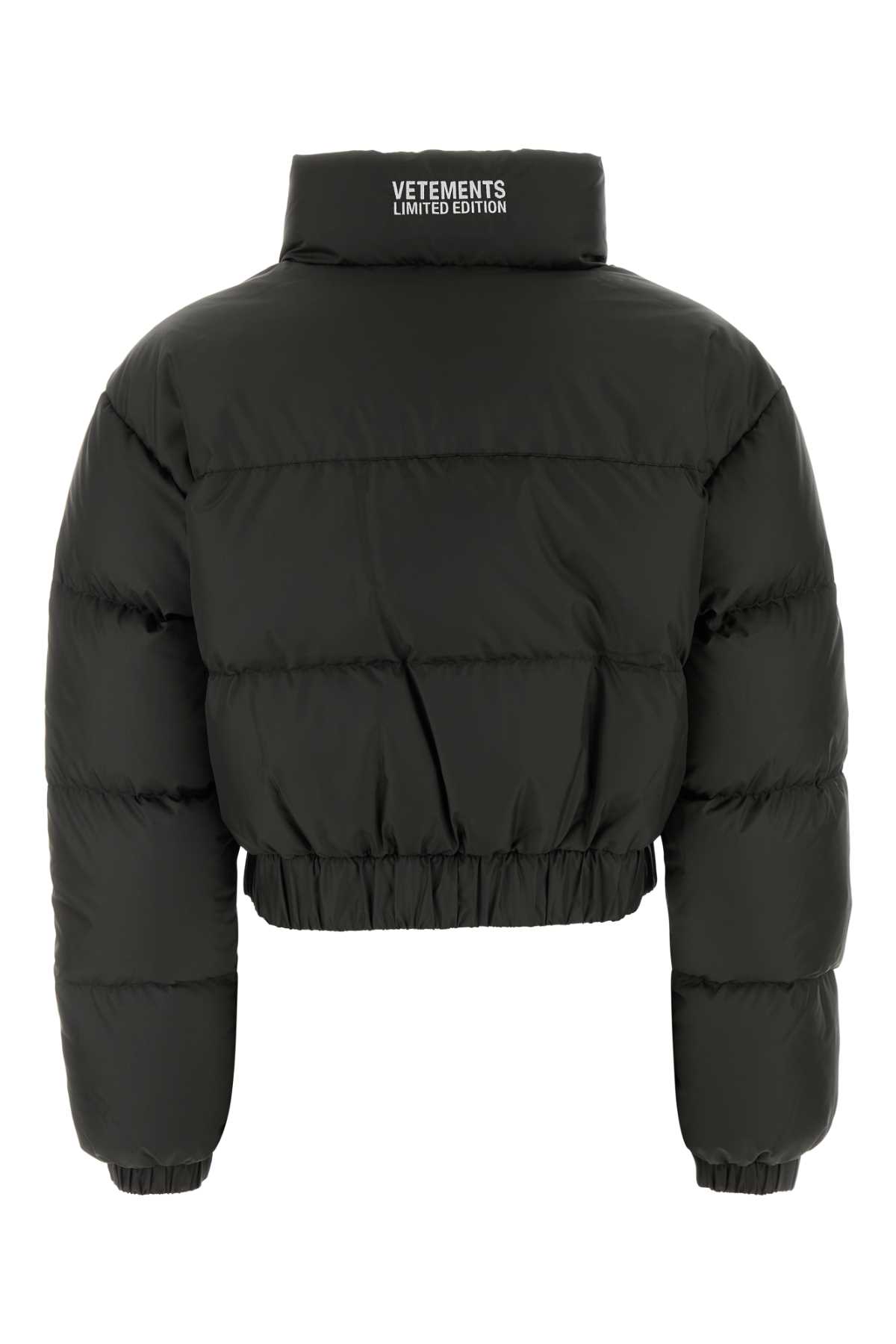 Slate polyester down jacket WA65JA191SBLACK (VETEMENTS / ダウンジャケット・コート ) | VETEMENTS (ヴェトモン)(1)