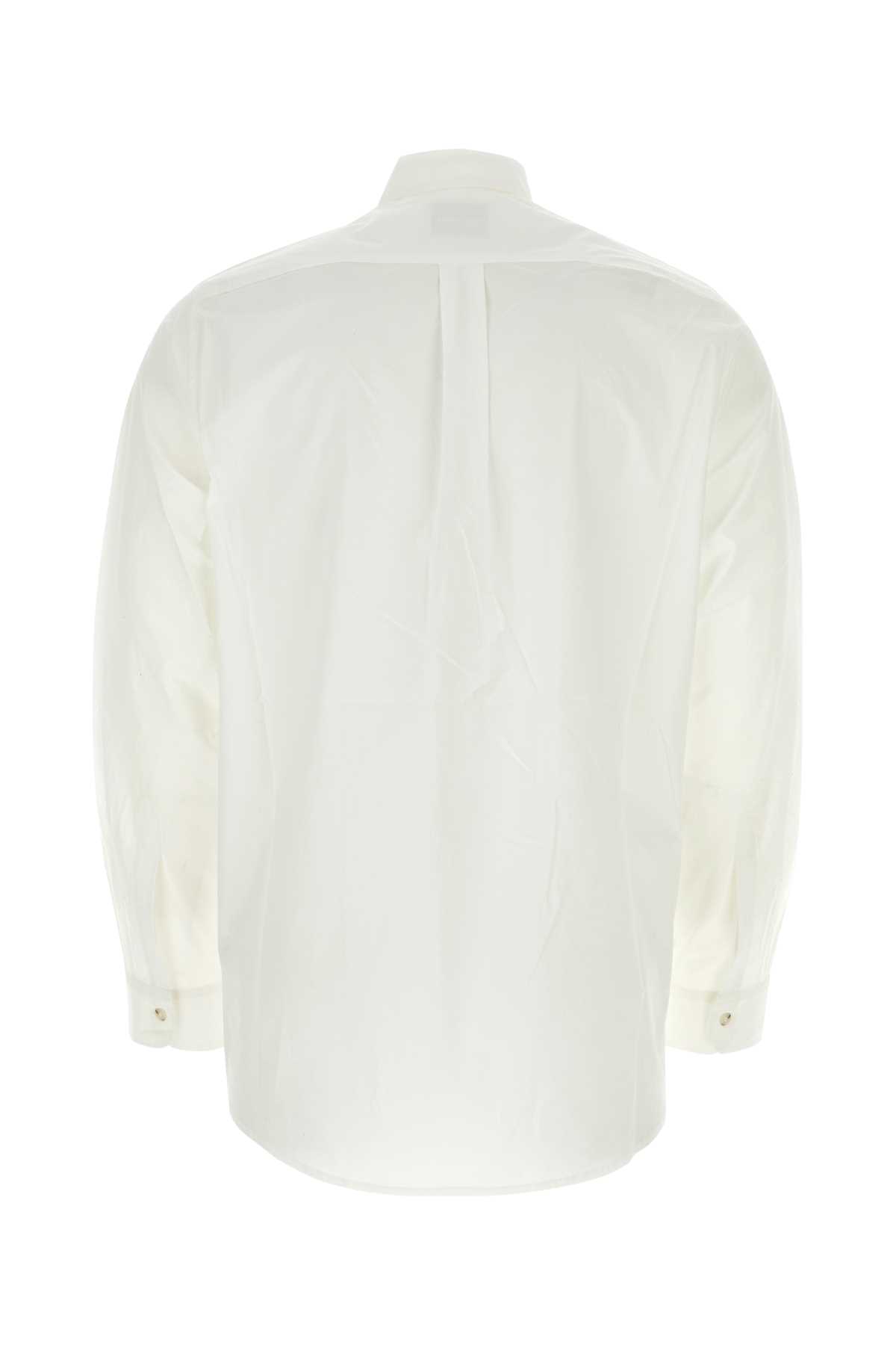 White poplin Kabel shirt NM23RSSH01100WHITE (Nanushka / シャツ・ブラウス ) | Nanushka (ナヌーシュカ)(1)