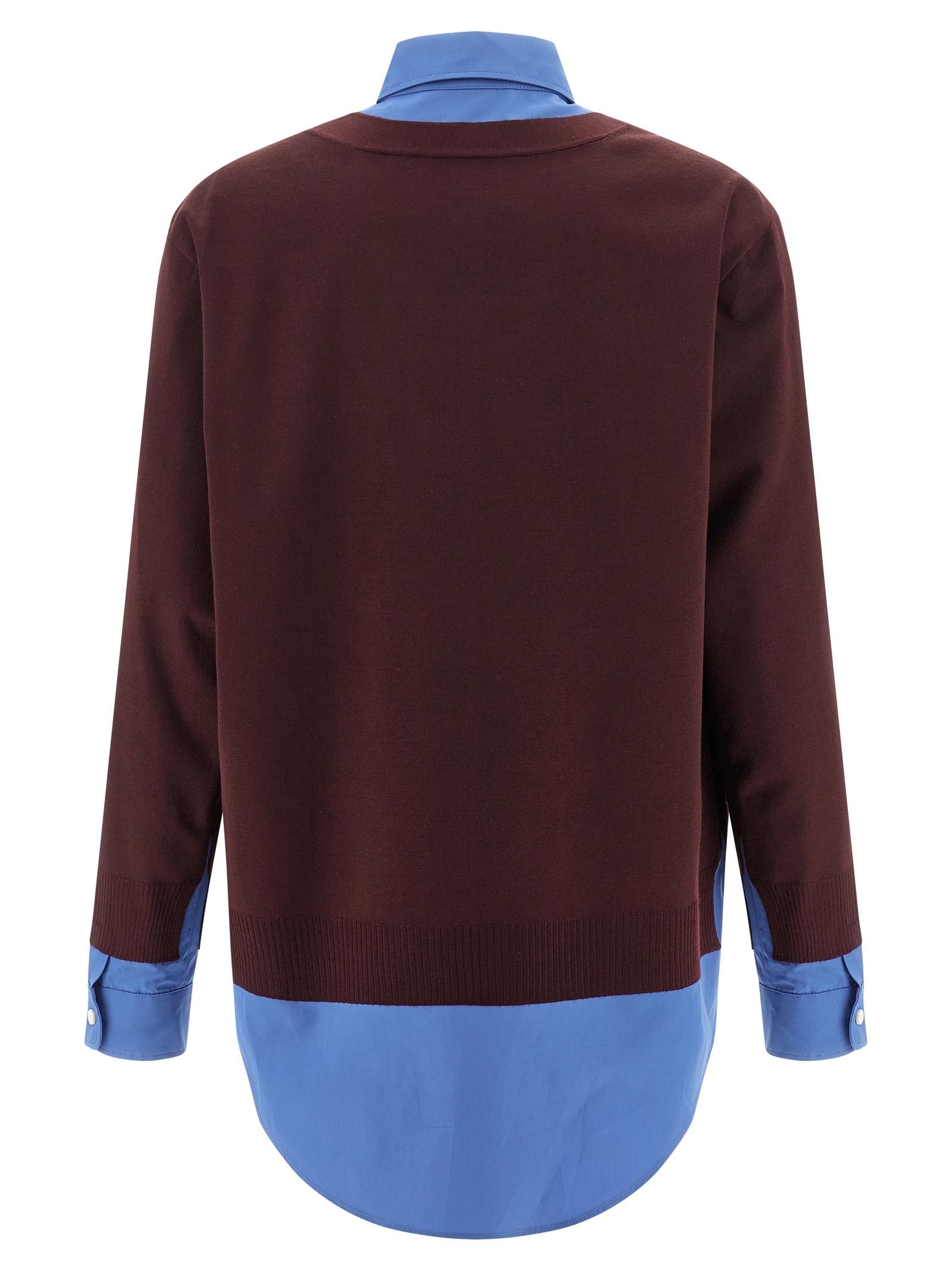 Poplin and cashmere shirt MK1962SOOO17HJF041F (MIU MIU / シャツ・ブラウス ) | MIU MIU (ミュウミュウ)(1)