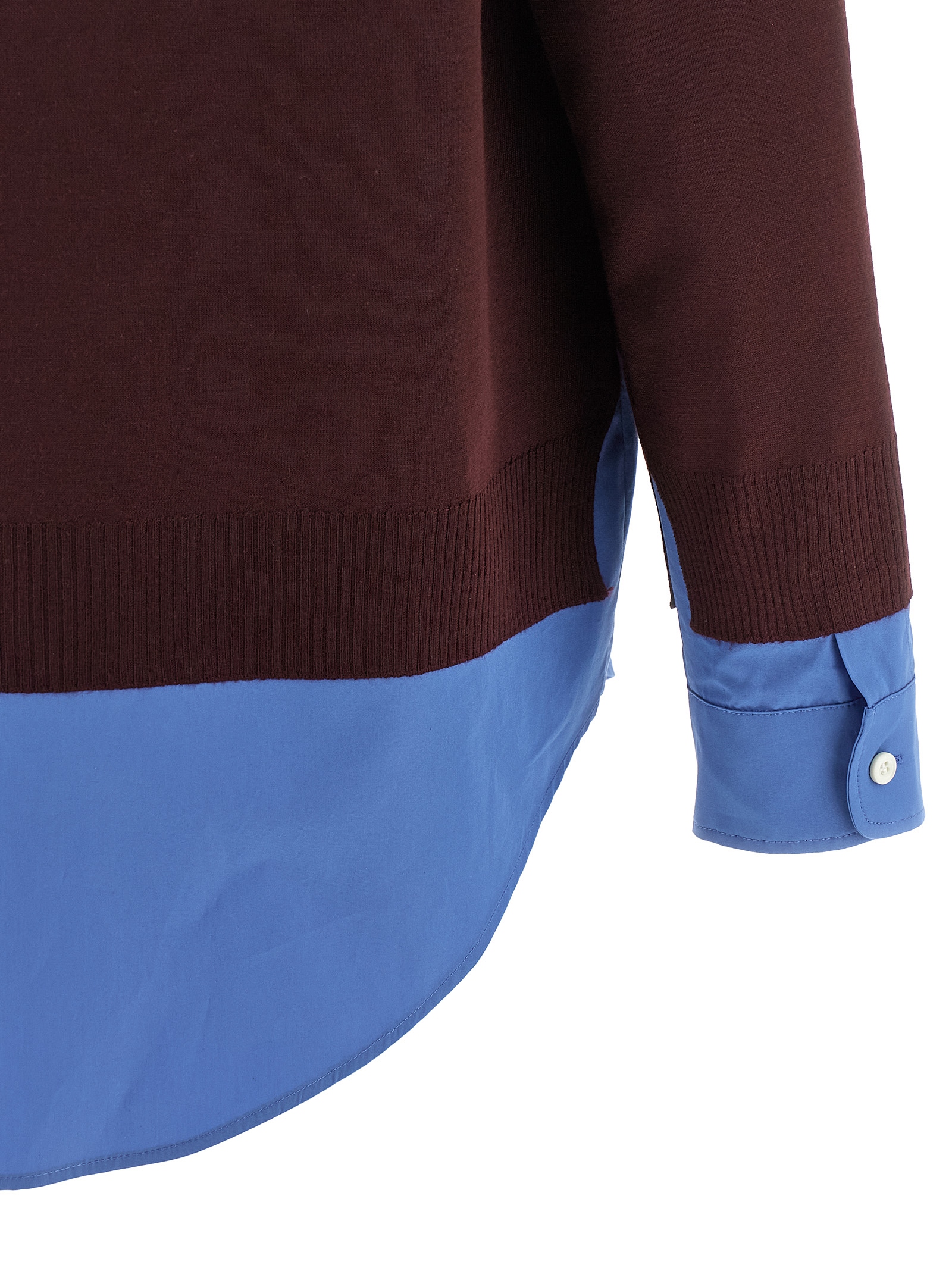 Poplin and cashmere shirt MK1962SOOO17HJF041F (MIU MIU / シャツ・ブラウス ) | MIU MIU (ミュウミュウ)(3)