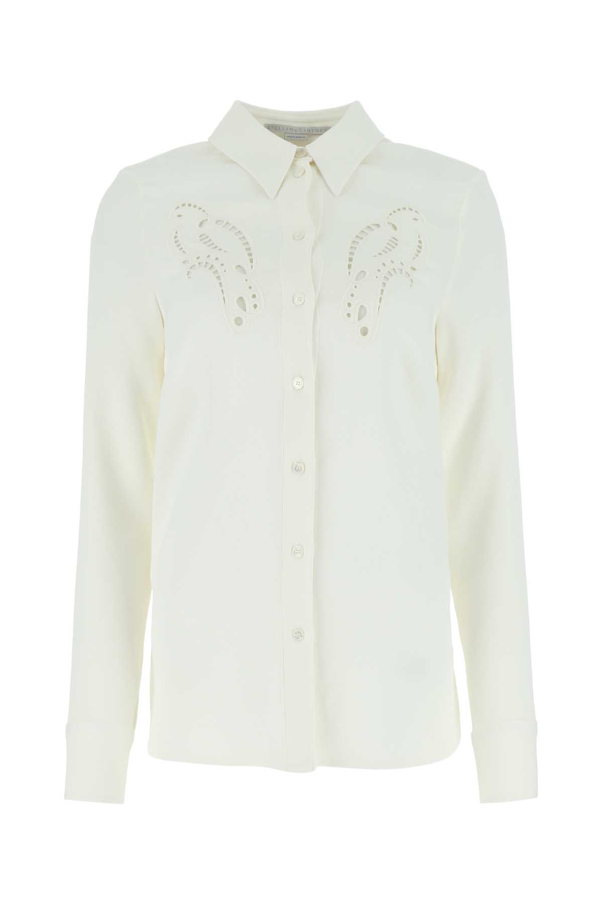 Ivory stretch viscose shirt 6200273AU3549200 (Stella McCartney / シャツ・ブラウス ) | Stella McCartney (ステラ マッカートニー)