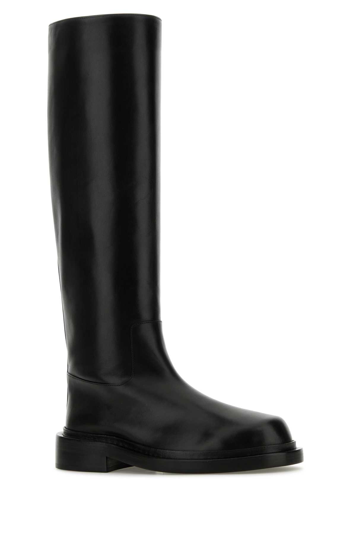 Black leather boots J16WW0029P4942001 (Jil Sander / ブーツ ) | Jil Sander (ジルサンダー)(1)
