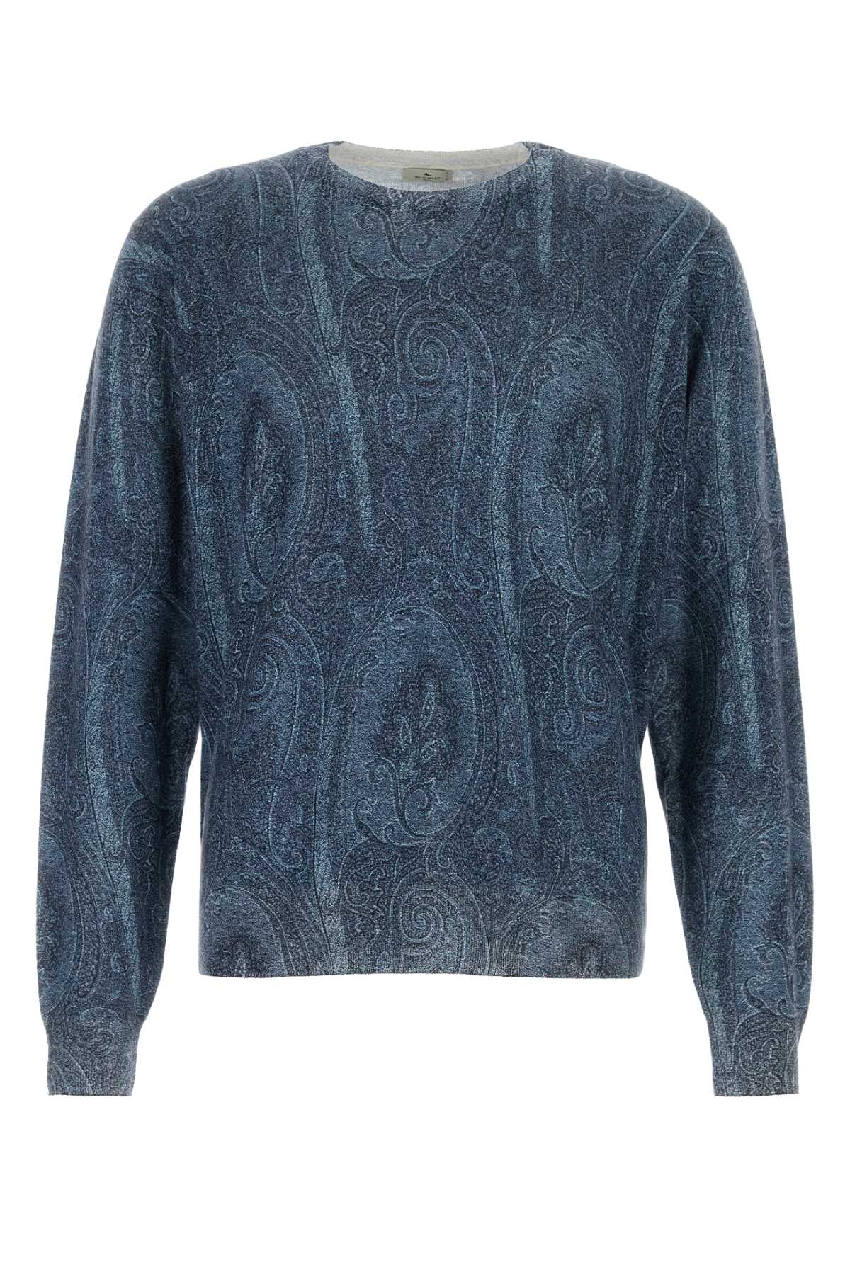Embroidered silk blend sweater MRKF0096AK464X0883 (ETRO / ニット・セーター・カーディガン ) | ETRO (エトロ)
