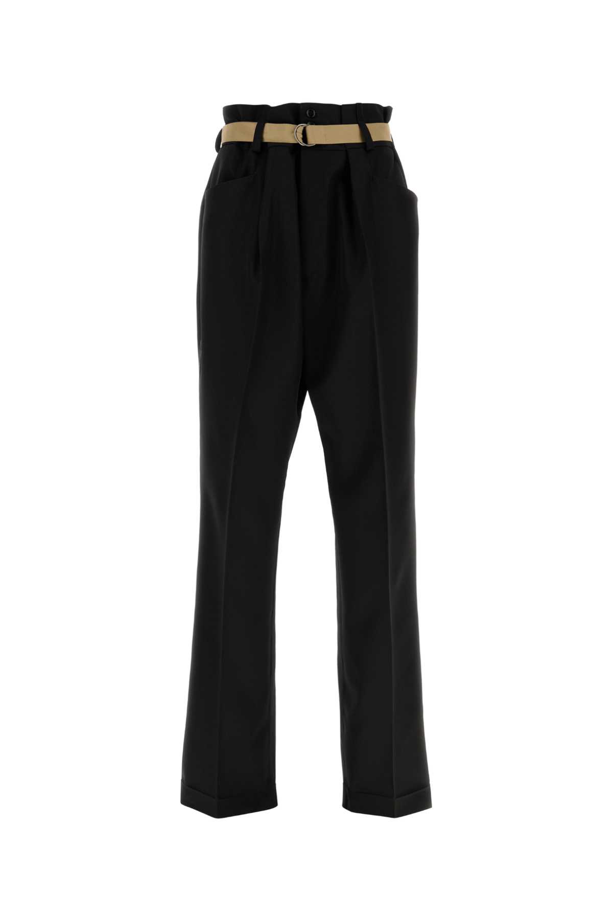 Black twill pant S50KA0688M35518900 (Maison Margiela / パンツ ) | Maison Margiela (メゾン マルジェラ)