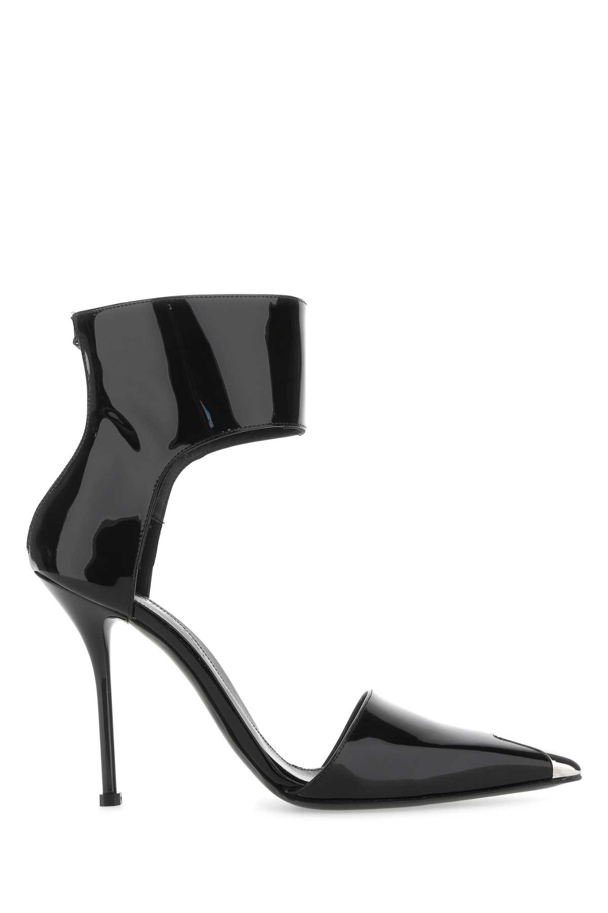 Black leather pumps 718859WHJUM1081 (Alexander McQUEEN / パンプス・ハイヒール ) | Alexander McQUEEN (アレキサンダー・マックイーン)
