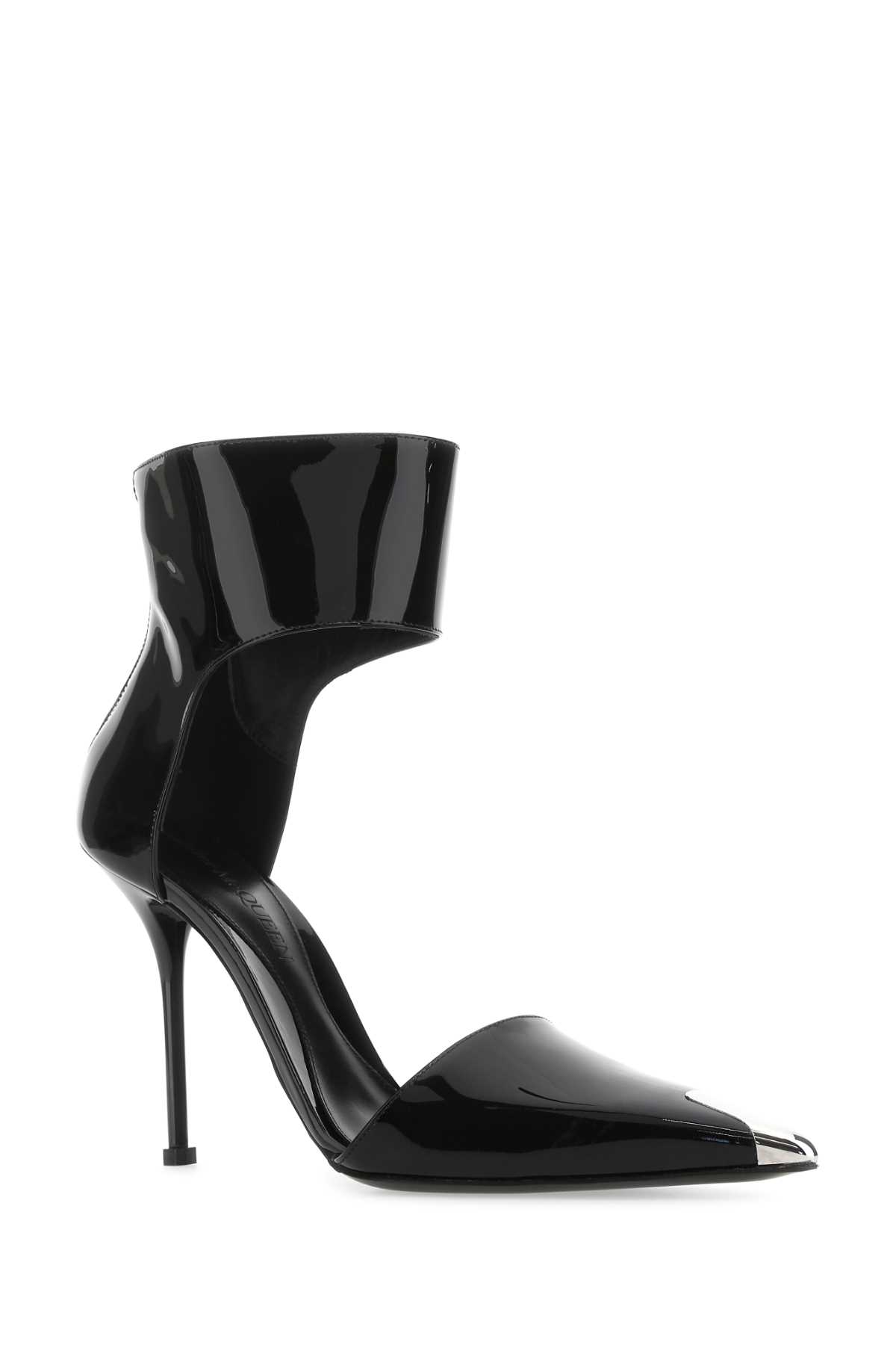 Black leather pumps 718859WHJUM1081 (Alexander McQUEEN / パンプス・ハイヒール ) | Alexander McQUEEN (アレキサンダー・マックイーン)(1)