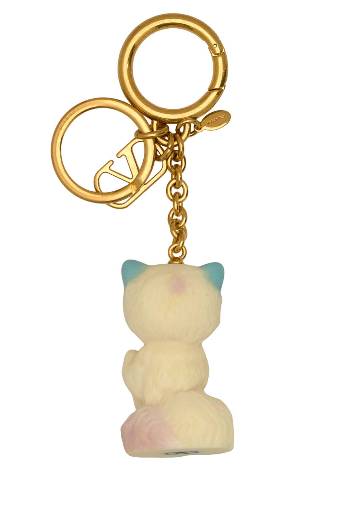 Multicolor metal and nylon Le Chat De La Maison keyring 7W2P0AR1VQY190 (Valentino Garavani / キーリング・キーケース ) | Valentino Garavani (ヴァレンティノ)(1)