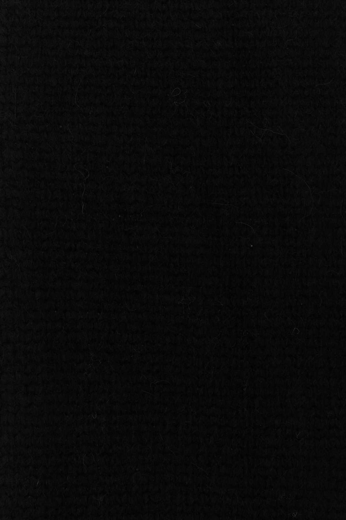 Black alpaca blend scarf F540257X30BLACK (LOEWE / スカーフ・マフラー ) | LOEWE (ロエベ)(2)