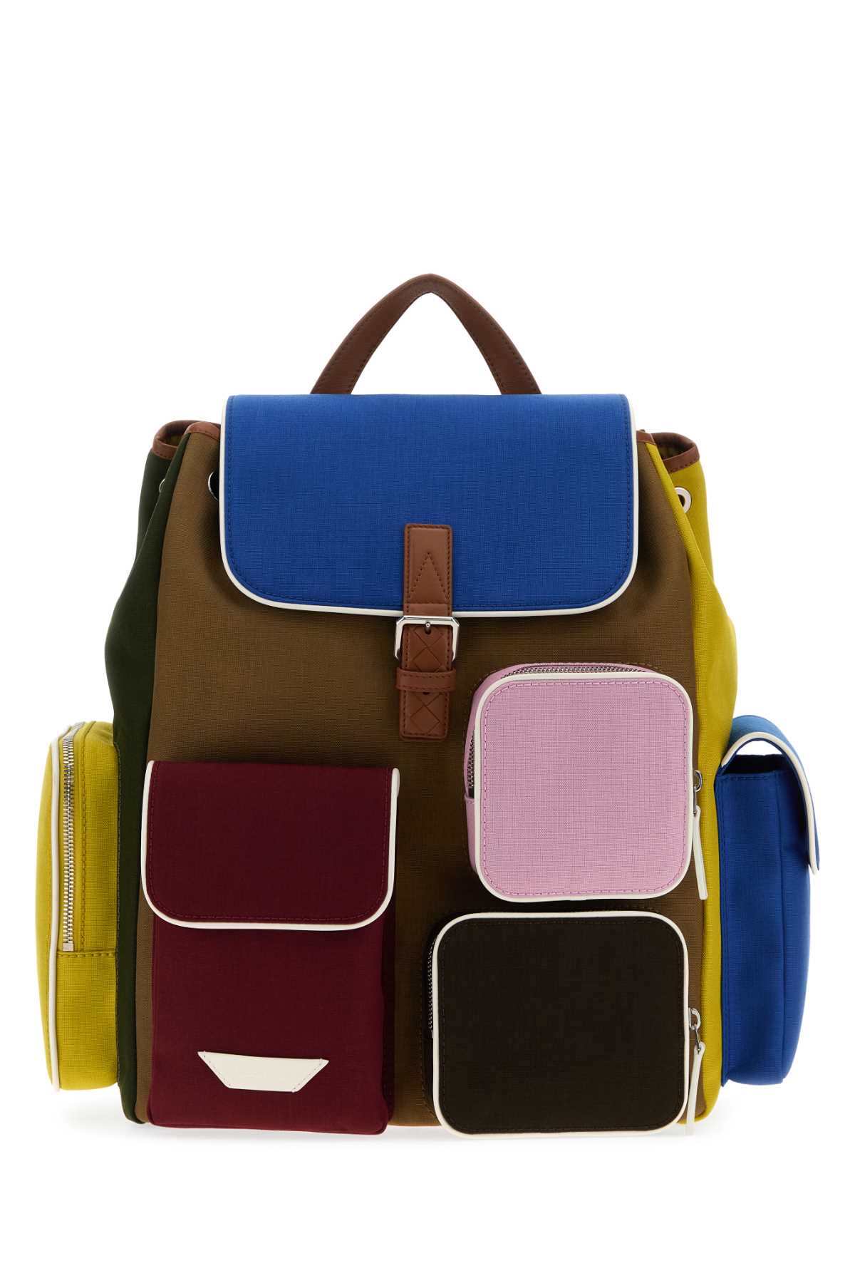 Multicolor canvas Crossroad backpack 837377V5RV18808 (Bottega Veneta / バックパック ) | Bottega Veneta (ボッテガ・ヴェネタ)