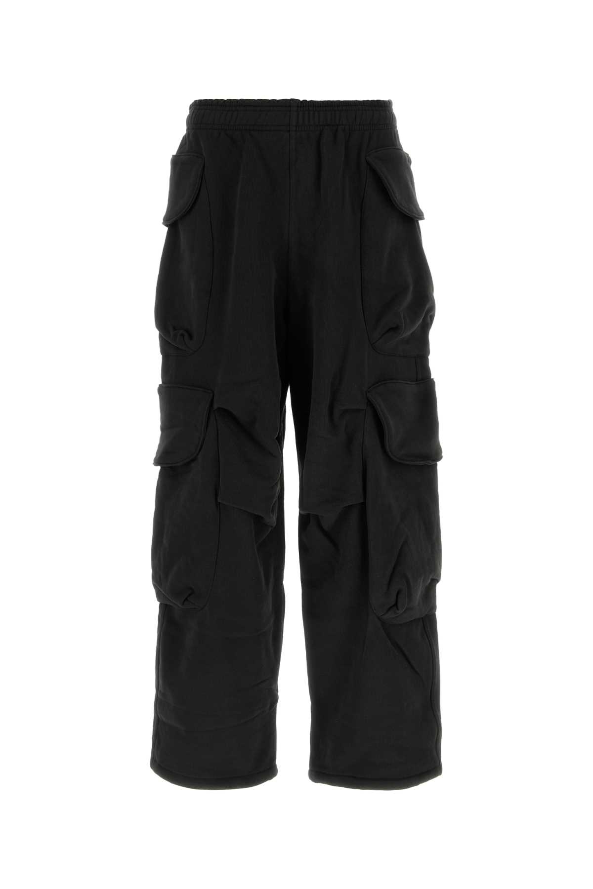 Black cotton joggers ES2379SOSOOT (entire studios / パンツ ) | entire studios (エンタイア スタジオ)
