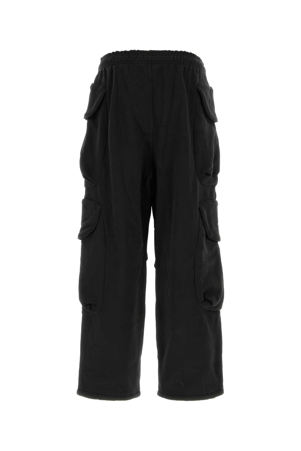 Black cotton joggers ES2379SOSOOT (entire studios / パンツ ) | entire studios (エンタイア スタジオ)(1)