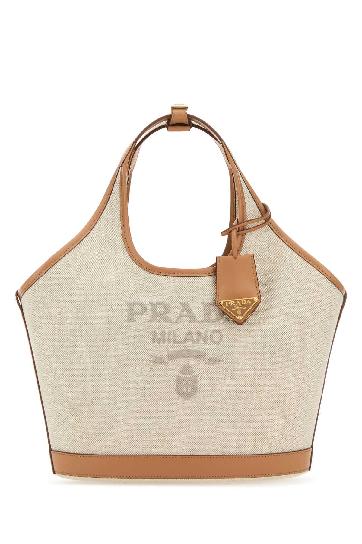 Sand canvas handbag 1BG471VOAH2DLIF0018 (Prada / ハンドバッグ・ショルダーバッグ ) | Prada (プラダ)