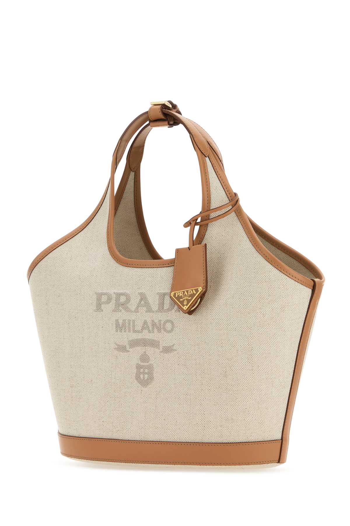 Sand canvas handbag 1BG471VOAH2DLIF0018 (Prada / ハンドバッグ・ショルダーバッグ ) | Prada (プラダ)(1)