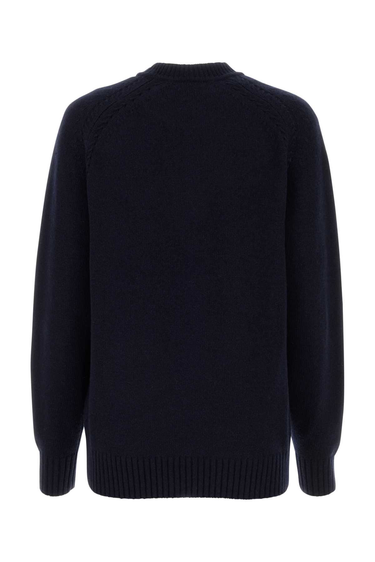 Midnight blue cashmere blend oversize sweater CHC24SMP2350148A (Chloé / ニット・セーター・カーディガン ) | Chloé (クロエ)(1)