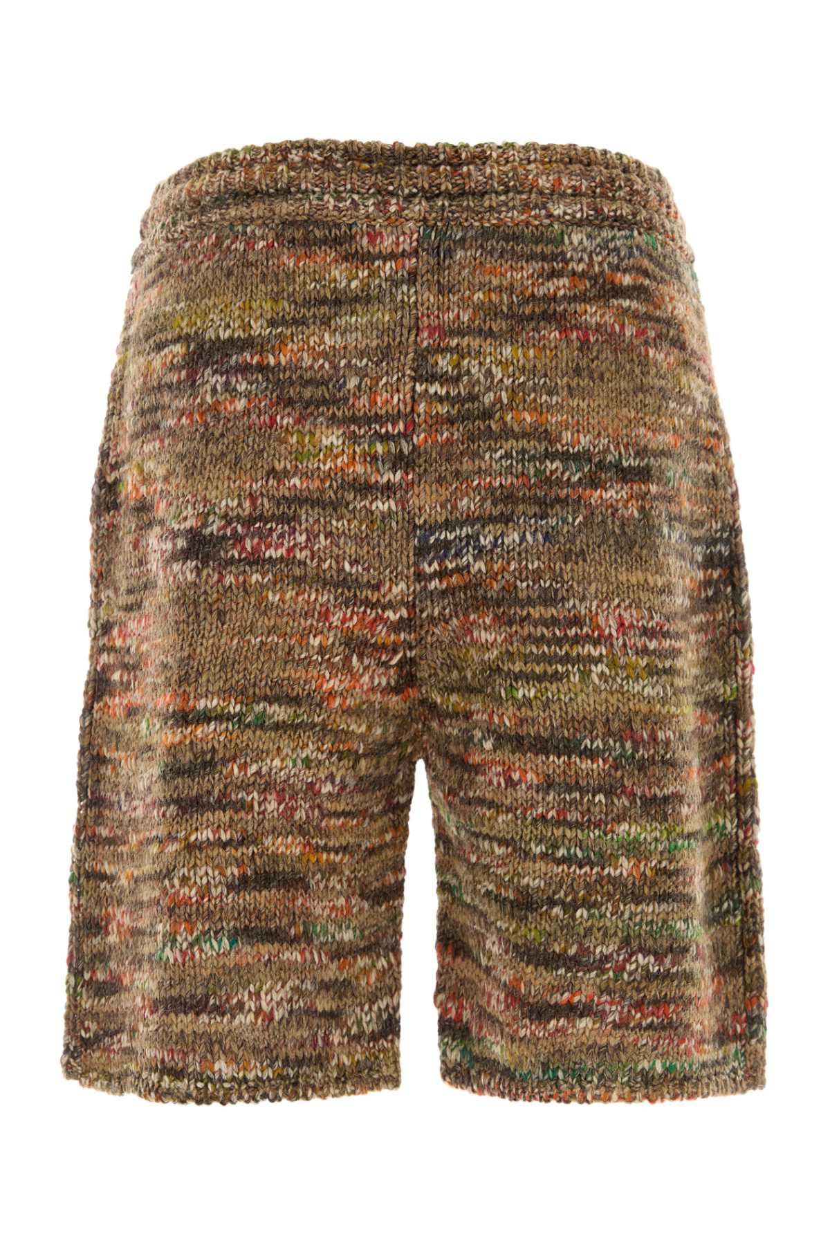 Multicolor wool blend Grunge Beat bermuda shorts LMHM004E25KNI0018484DUSTCOL (ALANUI / ショートパンツ ) | ALANUI (アラヌイ)(1)