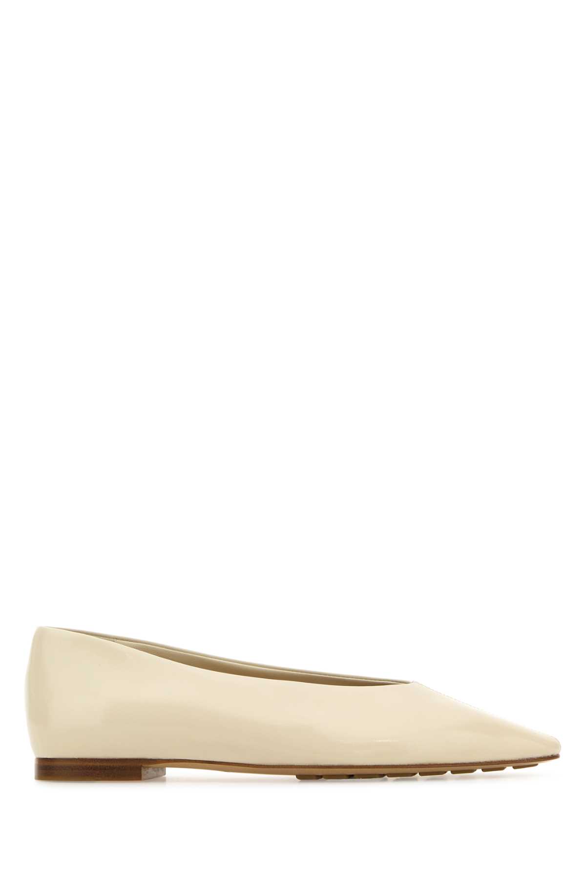 Ivory leather Sofia ballerinas 827545V3H909031 (Bottega Veneta / フラットシューズ ) | Bottega Veneta (ボッテガ・ヴェネタ)