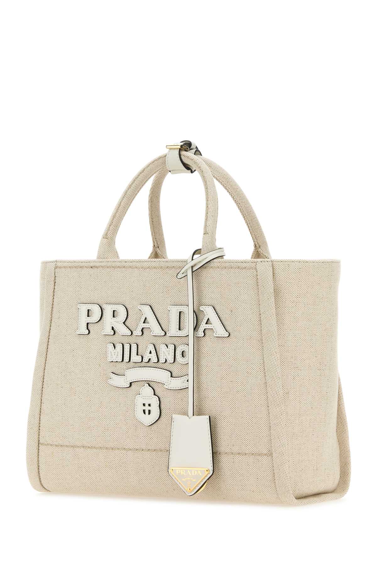 Sand canvas shopping bag 1BG474VOHO2DLIF0N86 (Prada / トートバッグ ) | Prada (プラダ)(1)