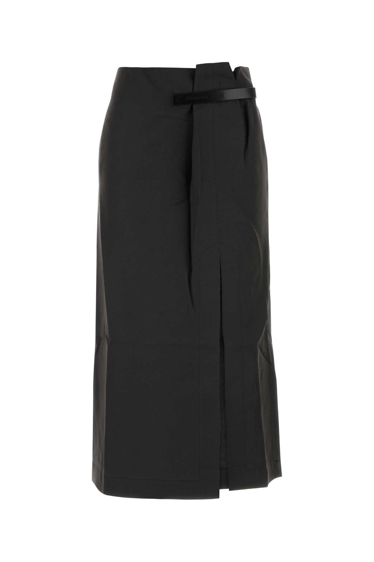 Graphite viscose blend skirt SK0191PG1684599 (JW Anderson / スカート ) | JW Anderson (ジェイダブリュー アンダーソン)