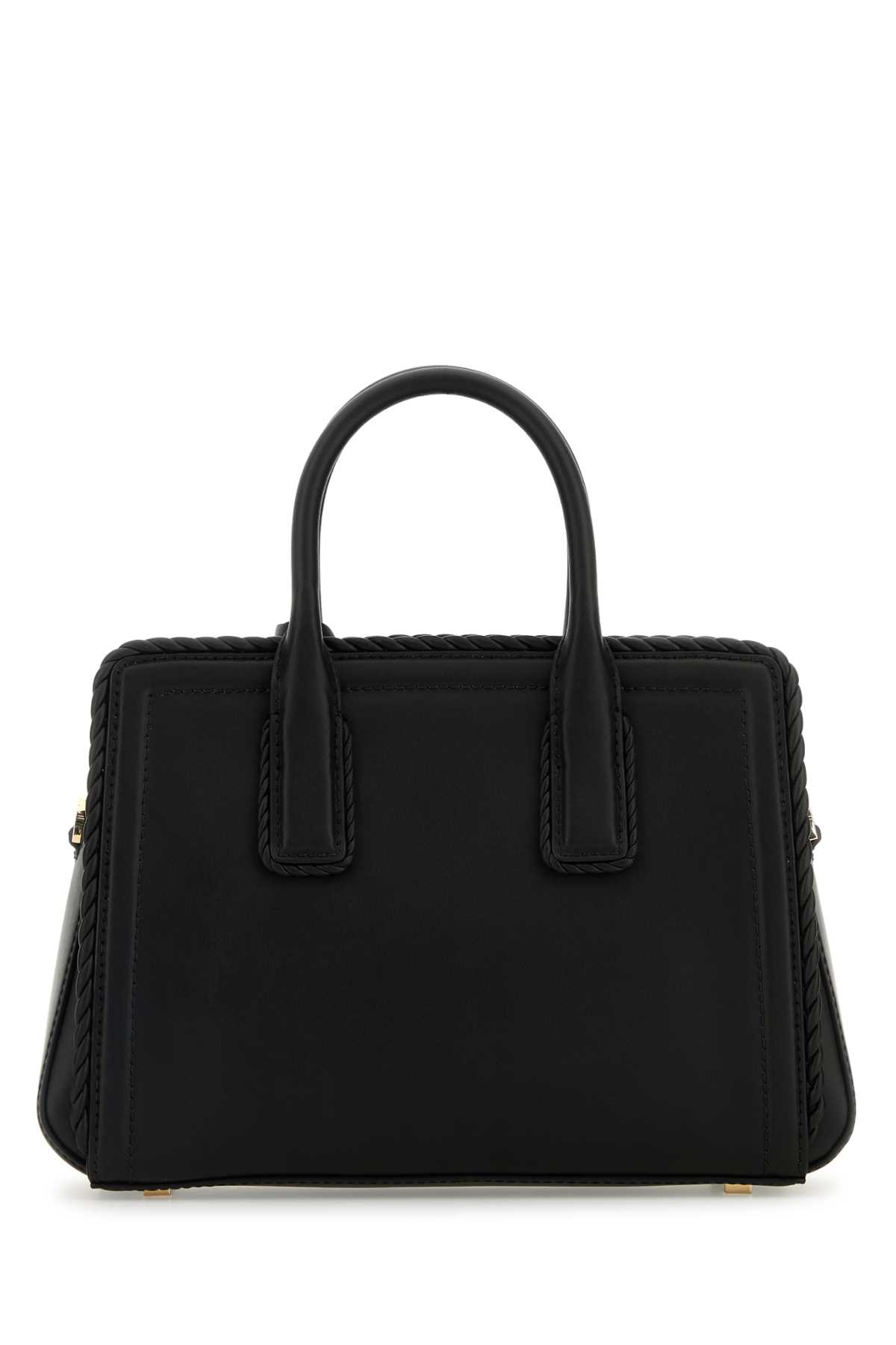Black leather Laila handbag 30T5G9IS1LBLACK (MICHAEL MICHAEL KORS / ハンドバッグ・ショルダーバッグ ) | MICHAEL MICHAEL KORS (マイケル・マイケル・コース)(2)
