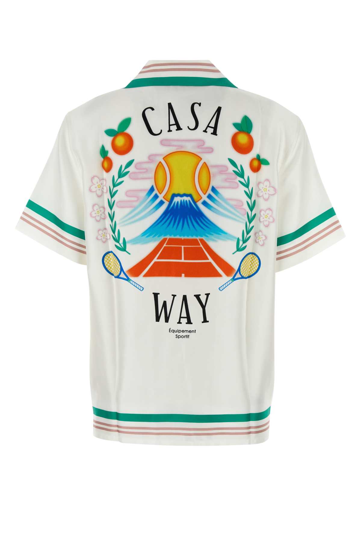 White satin shirt WPF25SH20007CASAWAY (Casablanca / シャツ・ブラウス ) | Casablanca (カサブランカ)(1)