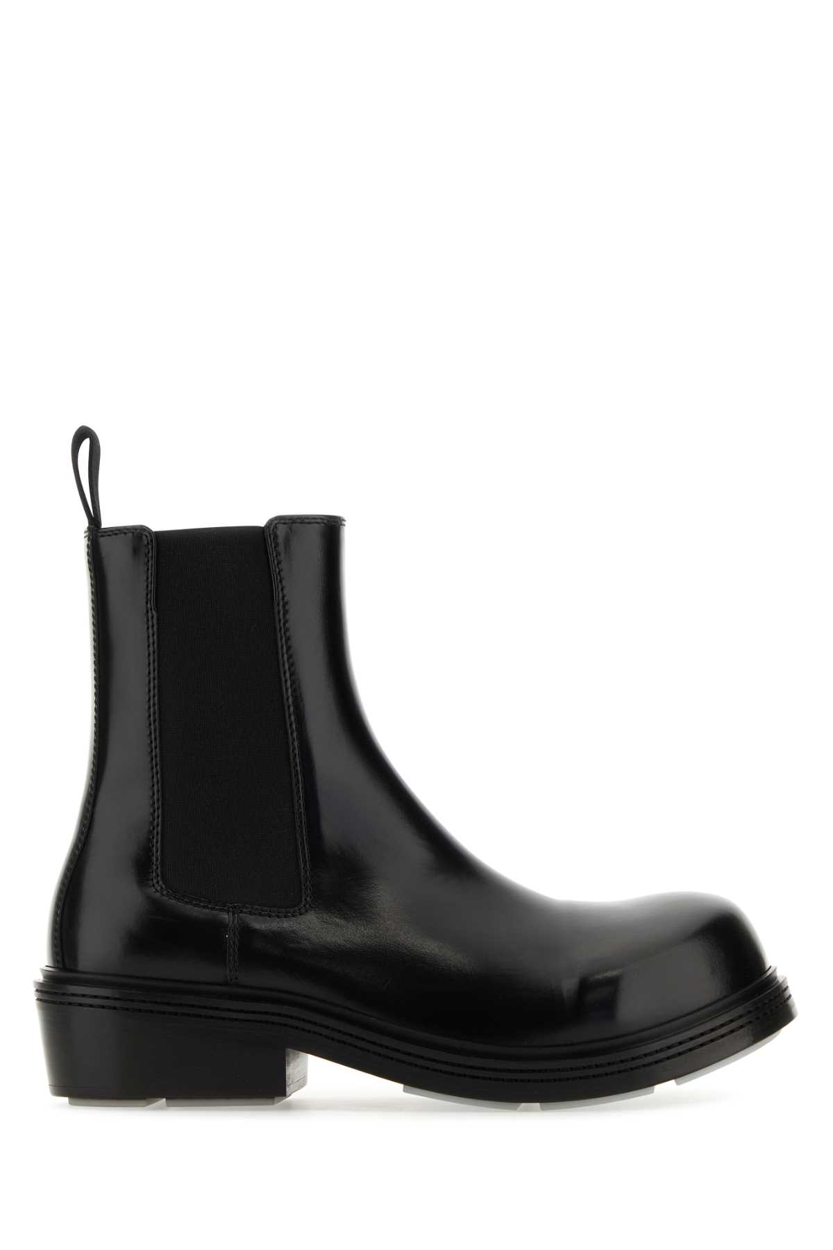 Black leather Fireman ankle boots 754426V3H801000 (Bottega Veneta / ブーツ ) | Bottega Veneta (ボッテガ・ヴェネタ)