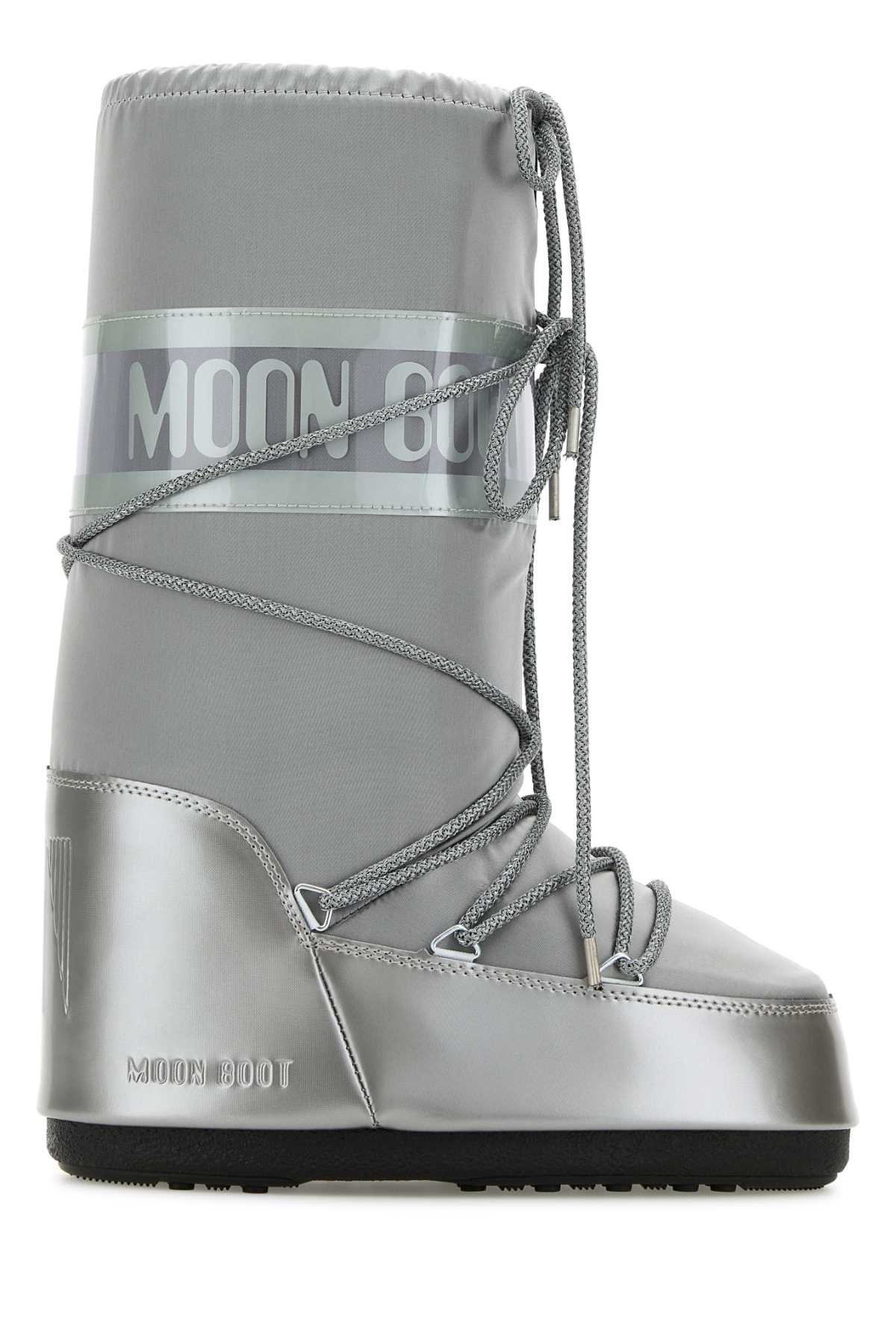 Silver satin Icon boots 1401680H001 (MOON BOOT / ブーツ ) | MOON BOOT (ムーンブーツ)