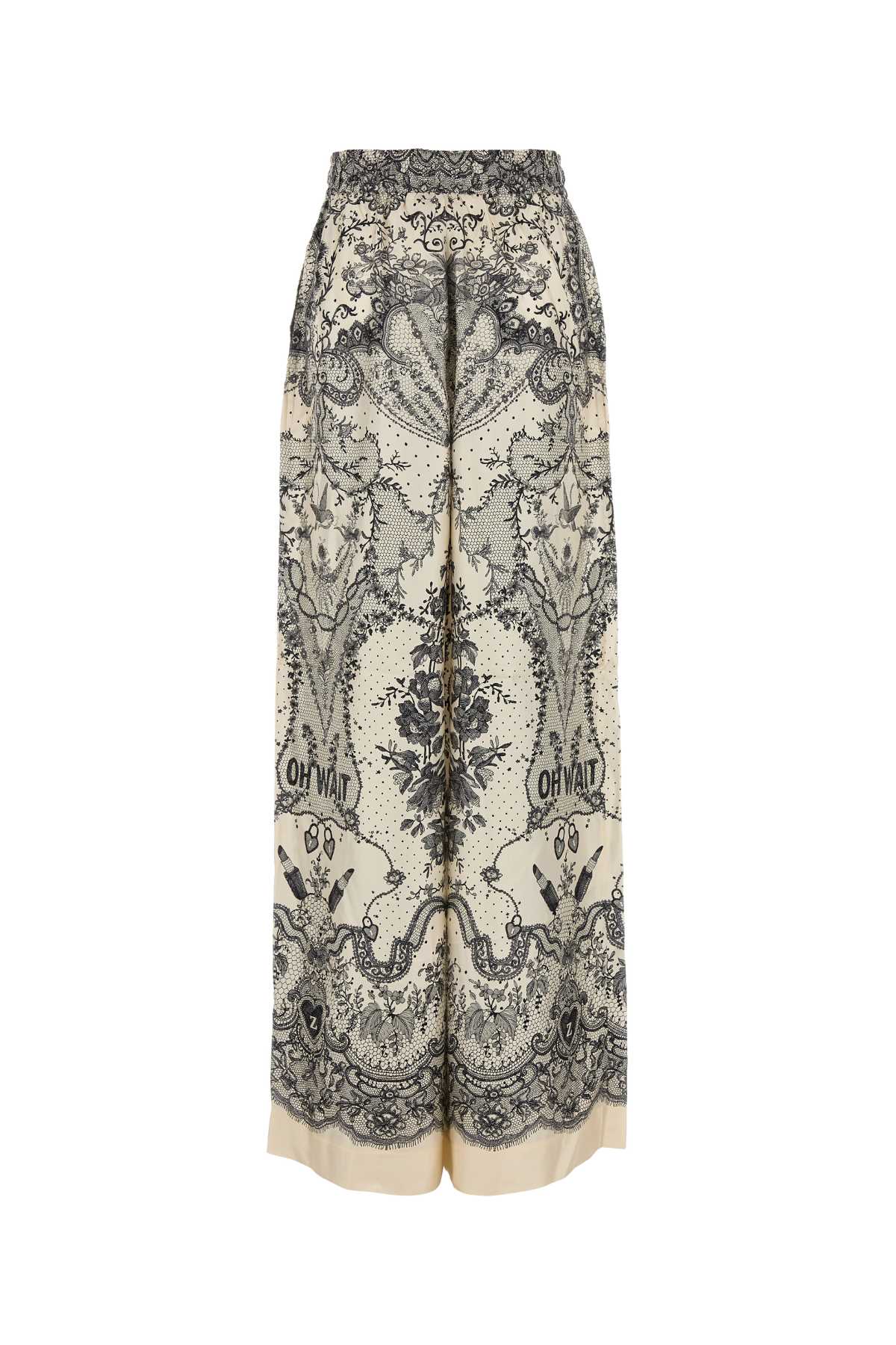Printed silk Crush wide-leg pant 2332PR251IVOLOCK (ZIMMERMANN / パンツ ) | ZIMMERMANN (ジマーマン)(1)