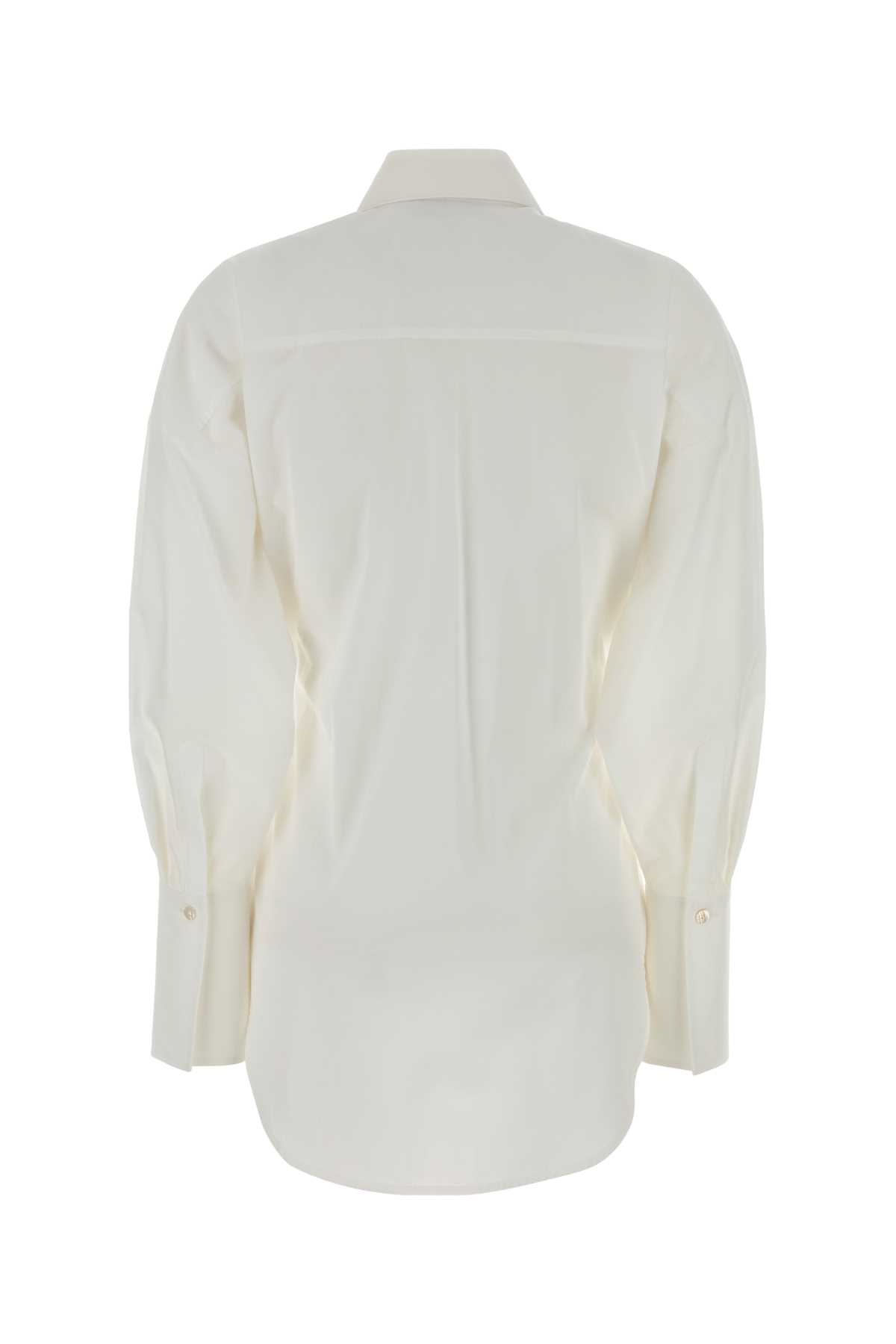 White cotton shirt 4C201AN0103 (Blumarine / シャツ・ブラウス ) | Blumarine (ブルマリン)(1)