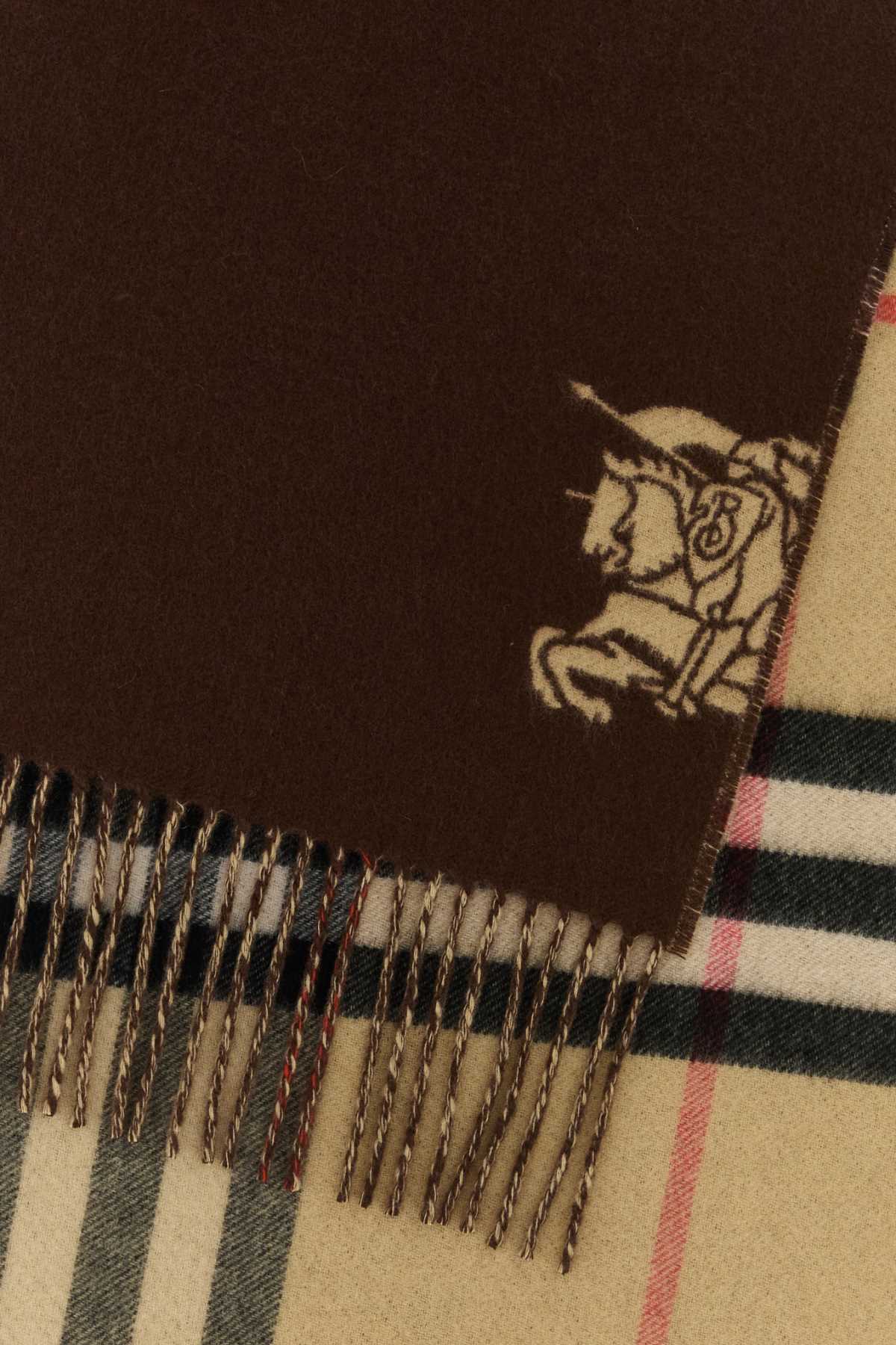 Brown cashmere reversible scarf 8113931A2021 (Burberry / スカーフ・マフラー ) | Burberry (バーバリー)(1)
