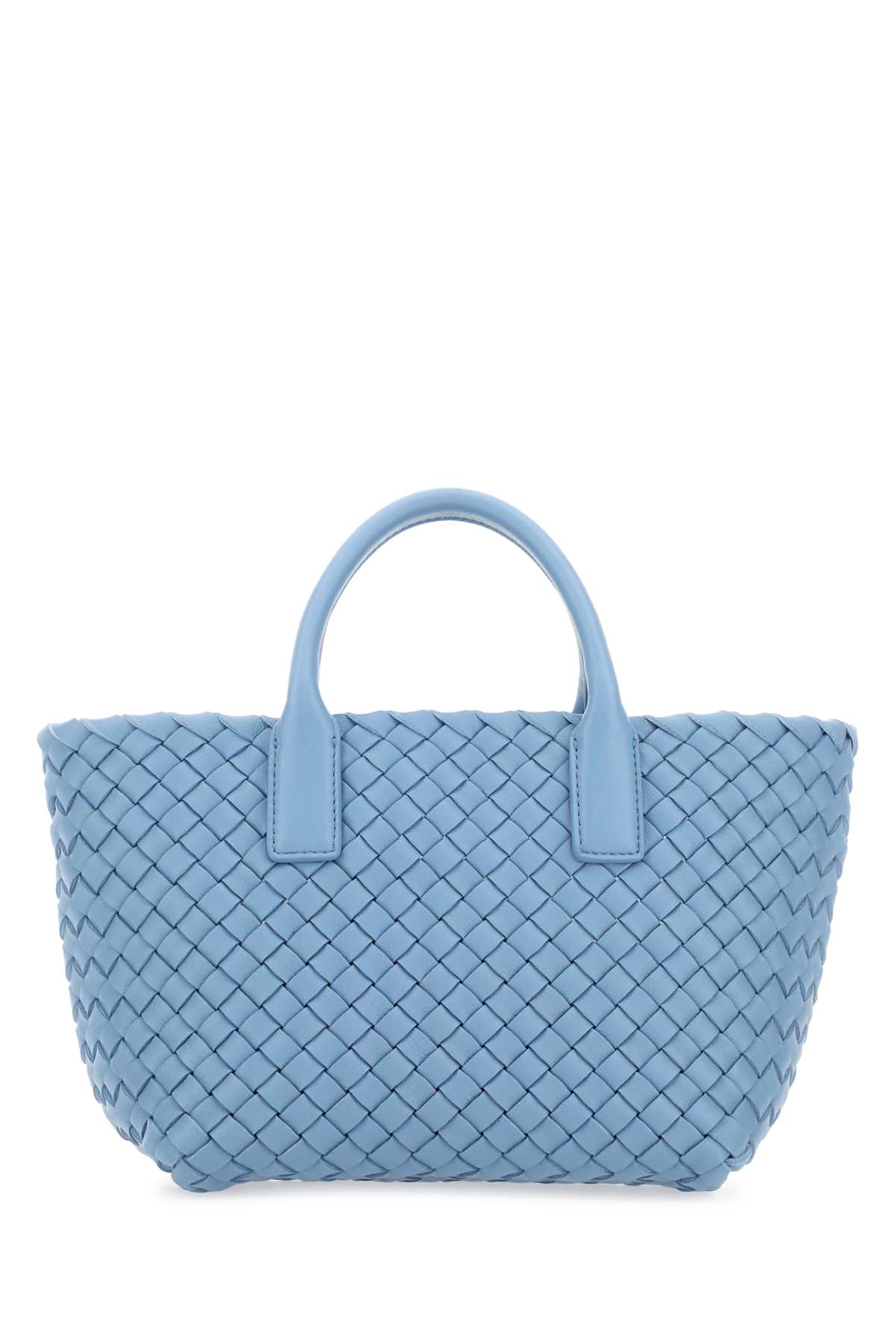 Cerulean blue leather mini Cabat handbag 709464V1OW18546 (Bottega Veneta / ハンドバッグ・ショルダーバッグ ) | Bottega Veneta (ボッテガ・ヴェネタ)(2)