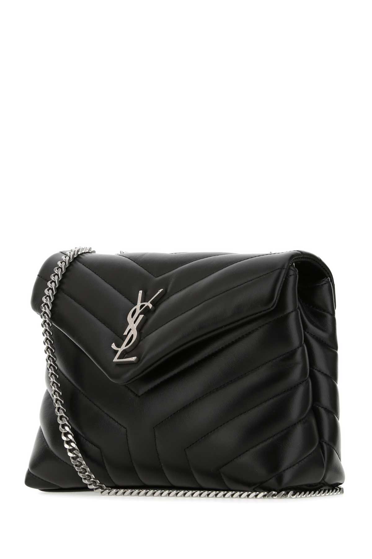 Black leather small LouLou shoulder bag 494699DV7261000 (Saint Laurent / ハンドバッグ・ショルダーバッグ ) | Saint Laurent (サンローラン)(1)