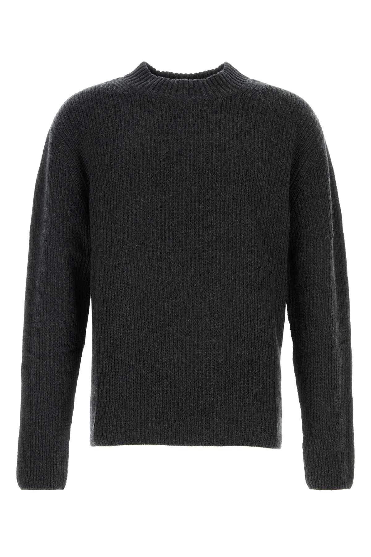 Charcoal cashmere Stmalom sweater STMALOM911 (LE KASHA / ニット・セーター・カーディガン ) | LE KASHA (ル カシャ)