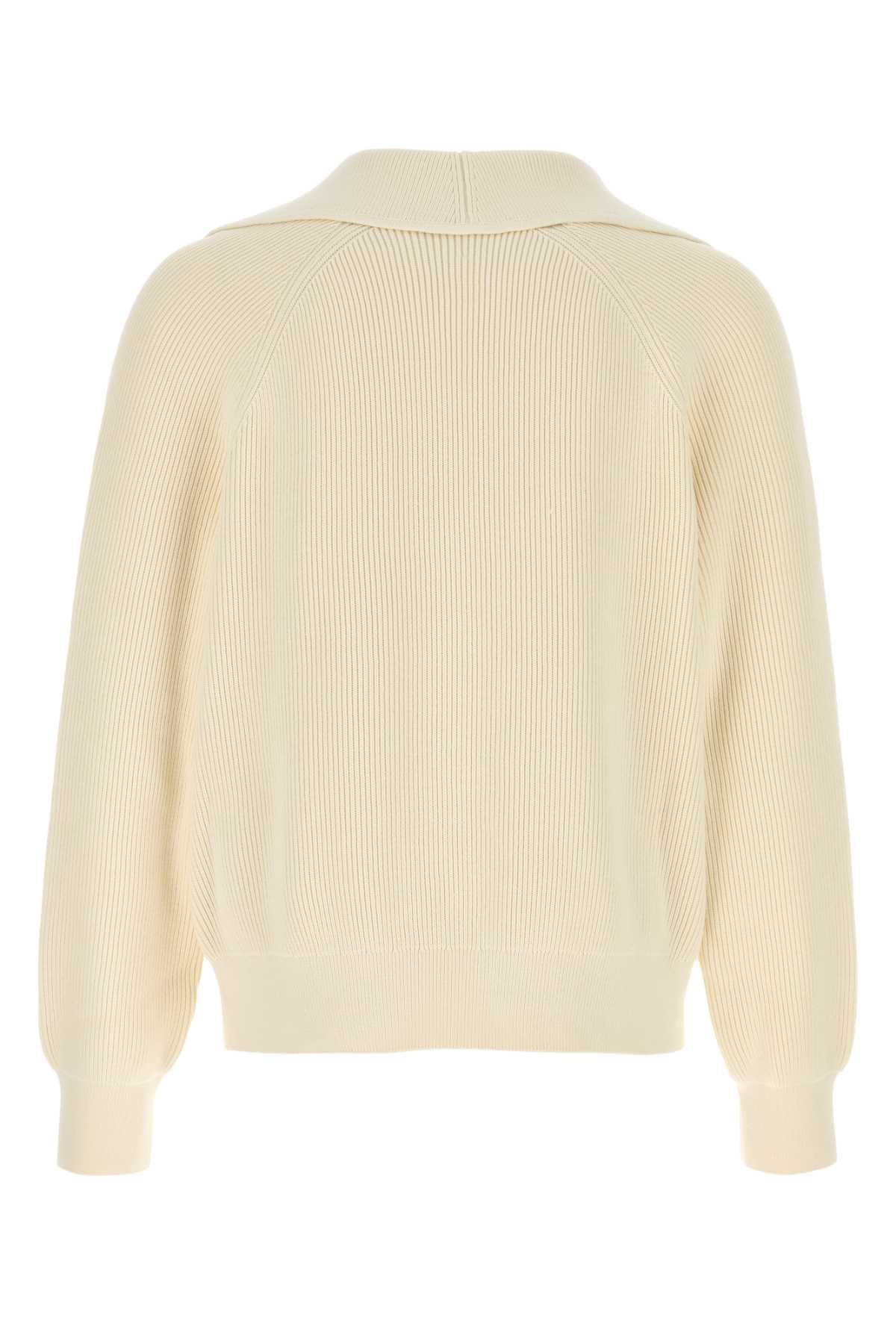 Cream cotton blend sweater 820504V59X09071 (Bottega Veneta / ニット・セーター・カーディガン ) | Bottega Veneta (ボッテガ・ヴェネタ)(1)
