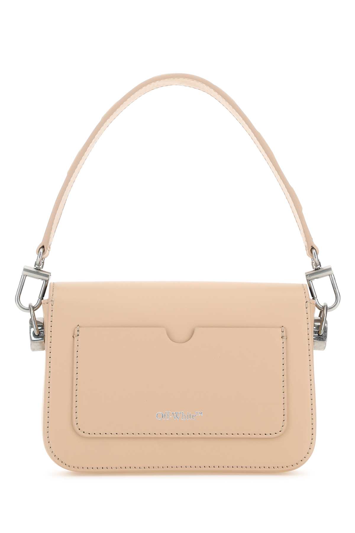 Light pink leather small Plain Binder handbag OWNN118S23LEA0012100 (Off-White / ハンドバッグ・ショルダーバッグ ) | Off-White (オフホワイト)(2)