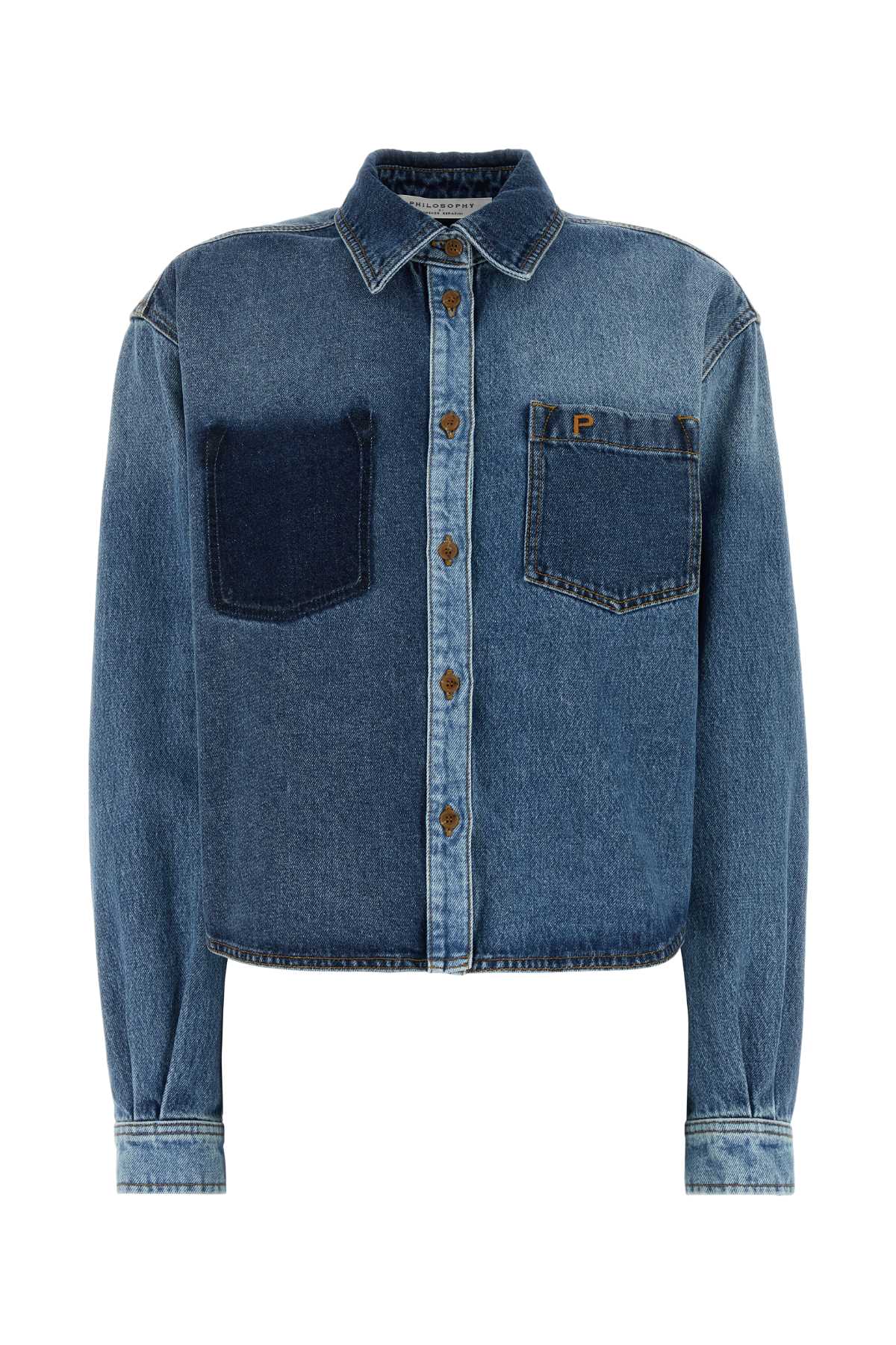 Denim shirt A020207301309 (PHILOSOPHY / シャツ・ブラウス ) | PHILOSOPHY (フィロソフィ)