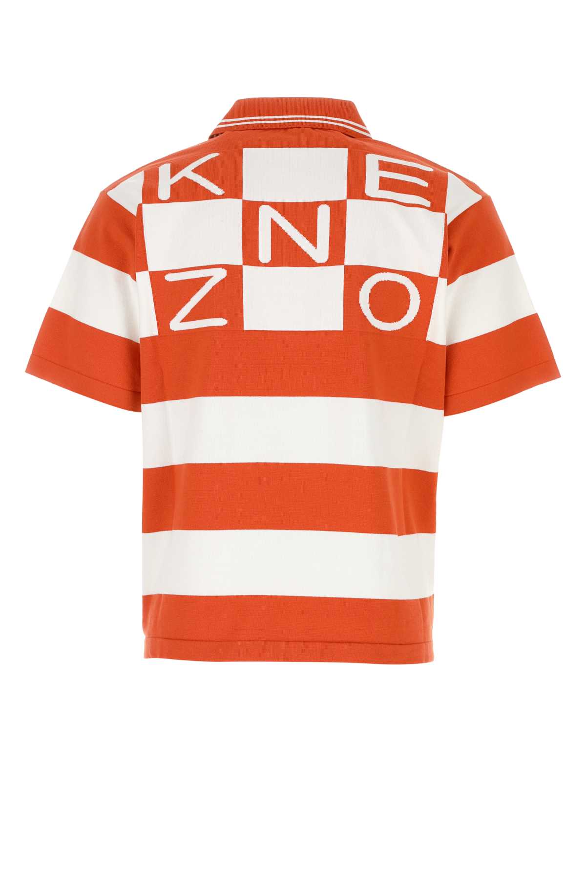 Embroidered cotton oversize polo shirt FD55PU3713CN21 (KENZO / ポロシャツ ) | KENZO (ケンゾー)(1)