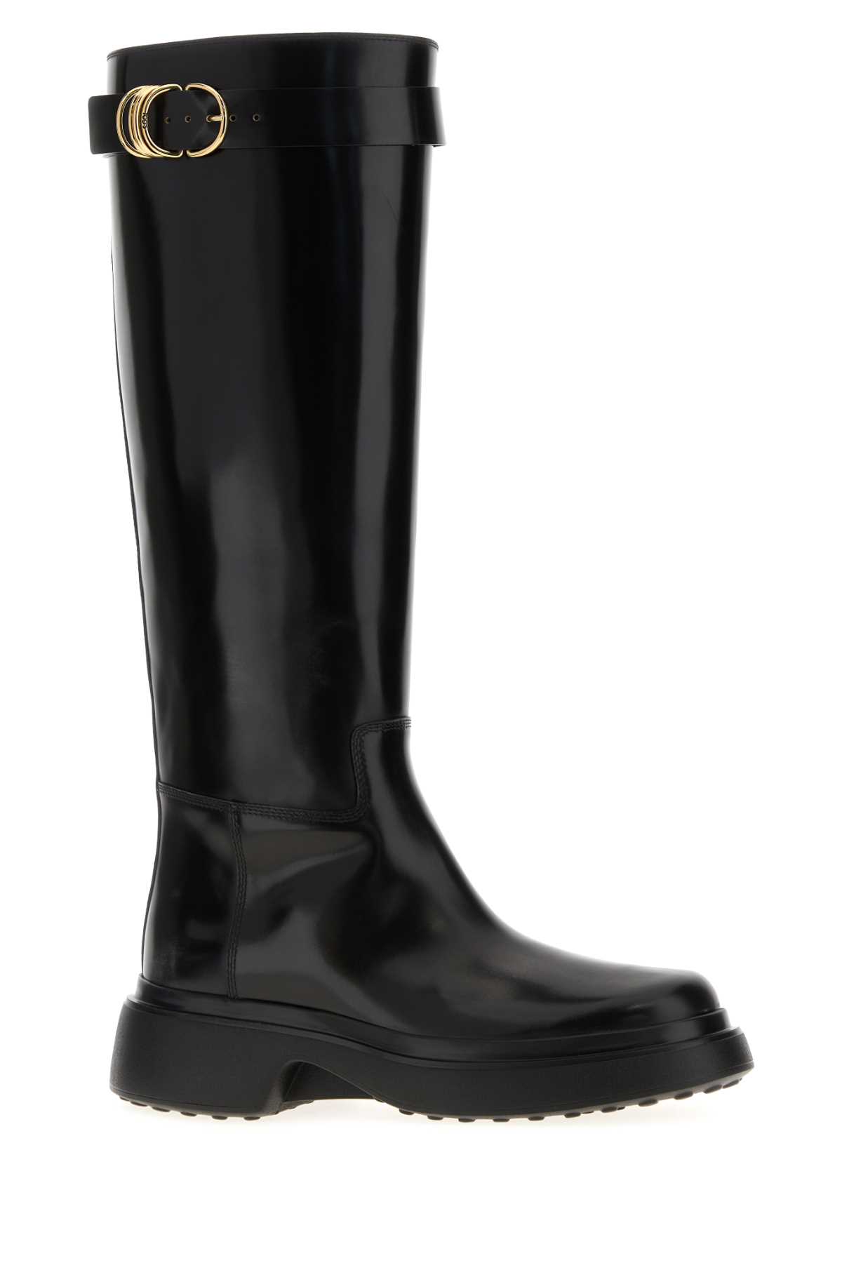 Black leather boots XXW74L0JL70TWRB602 (Tod's / ブーツ ) | Tod's (トッズ)(1)