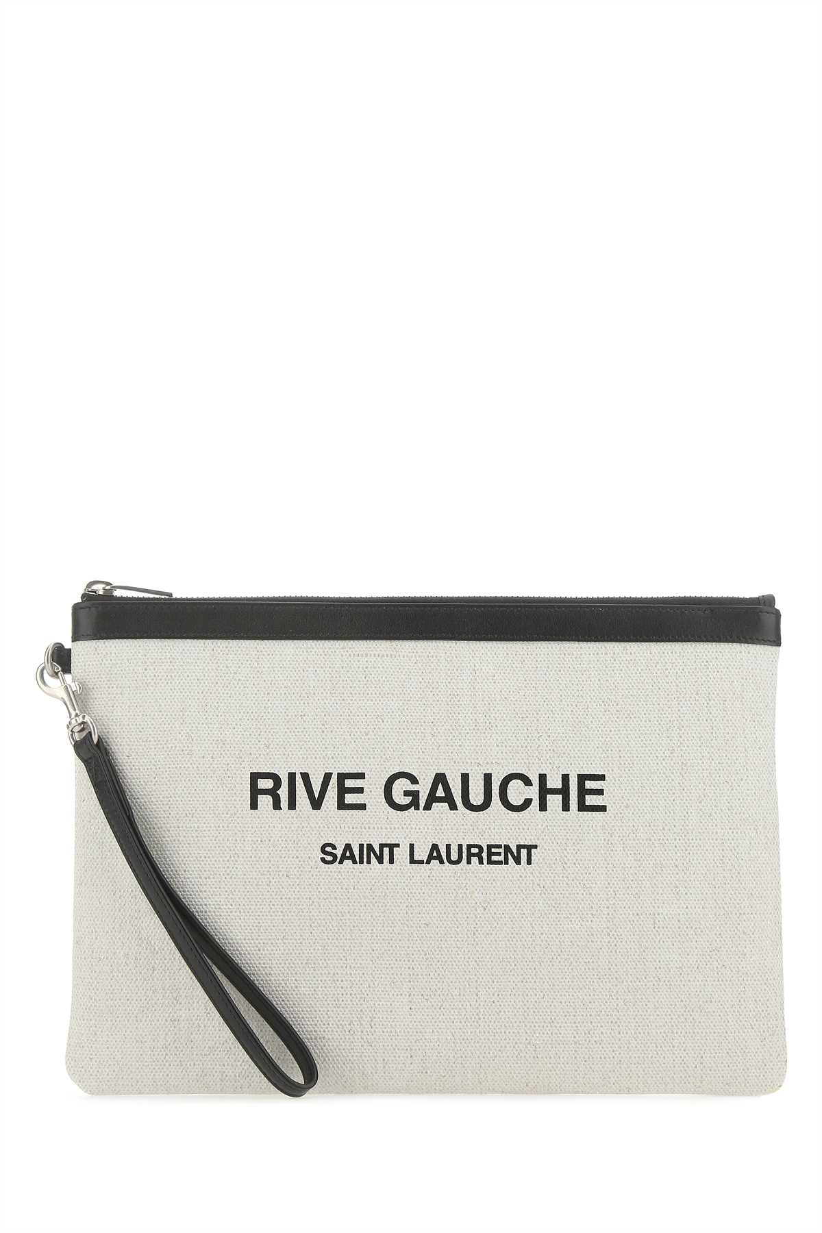 Sand canvas Rive Gauche clutch 5813699J58E9273 (Saint Laurent / クラッチバッグ・ポーチ ) | Saint Laurent (サンローラン)