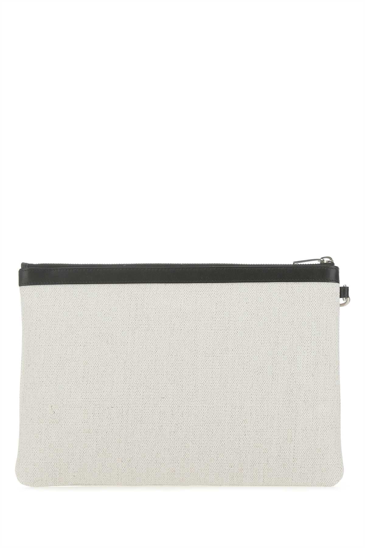 Sand canvas Rive Gauche clutch 5813699J58E9273 (Saint Laurent / クラッチバッグ・ポーチ ) | Saint Laurent (サンローラン)(2)