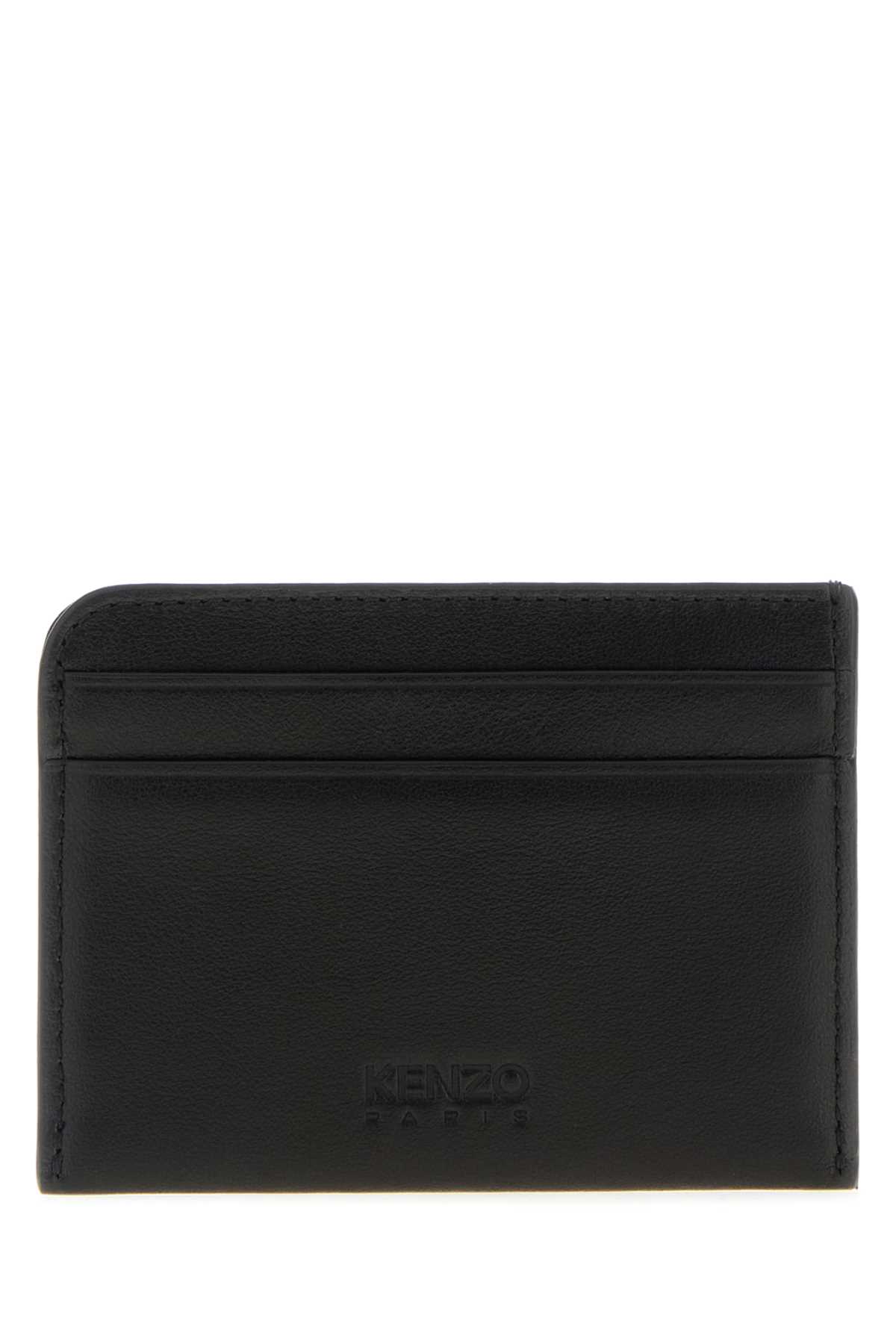 Black leather card holder FF65PM600L4699 (KENZO / 財布・カードケース ) | KENZO (ケンゾー)(2)