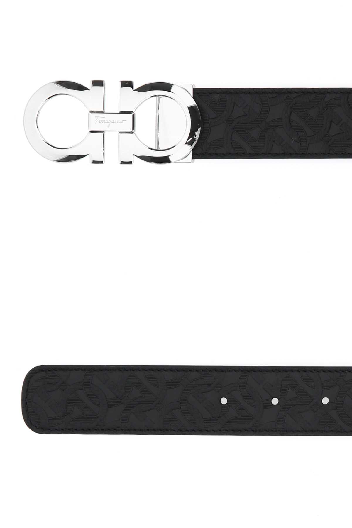 Black leather reversible belt 675542724127NERO (FERRAGAMO / ベルト・サスペンダー ) | FERRAGAMO (フェラガモ)(1)